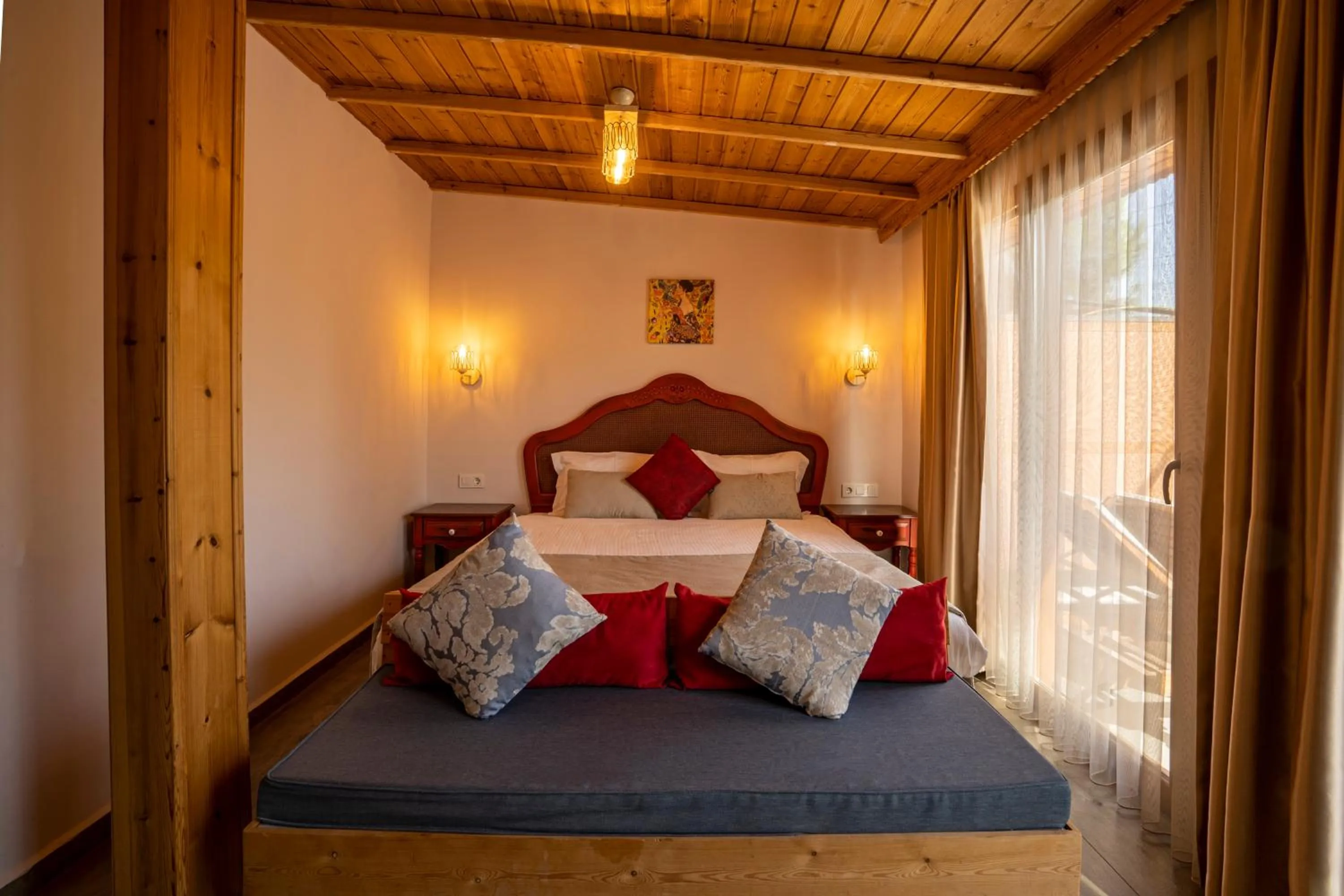 Bed in Villa Marine Hotel