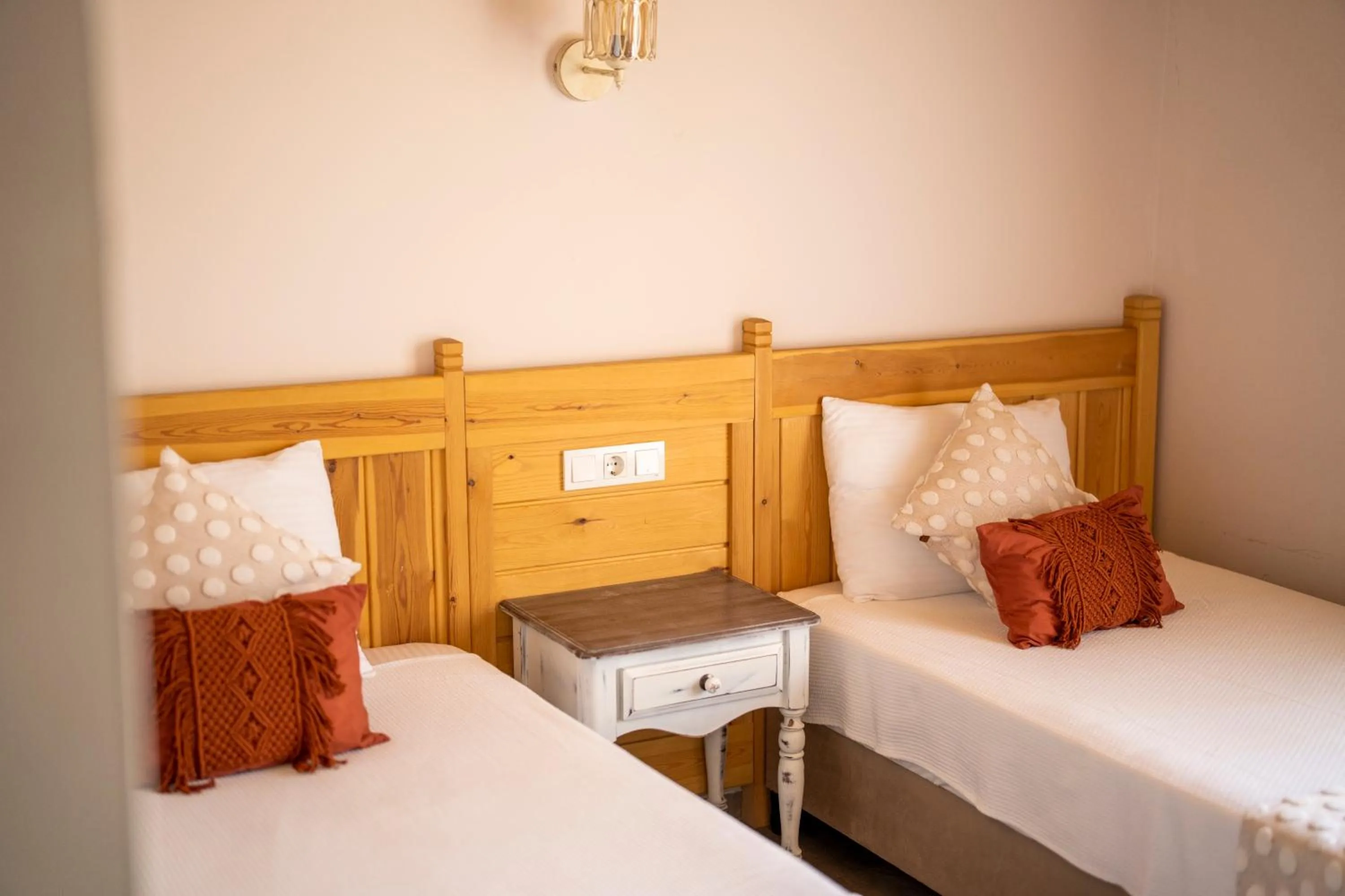 Bed in Villa Marine Hotel