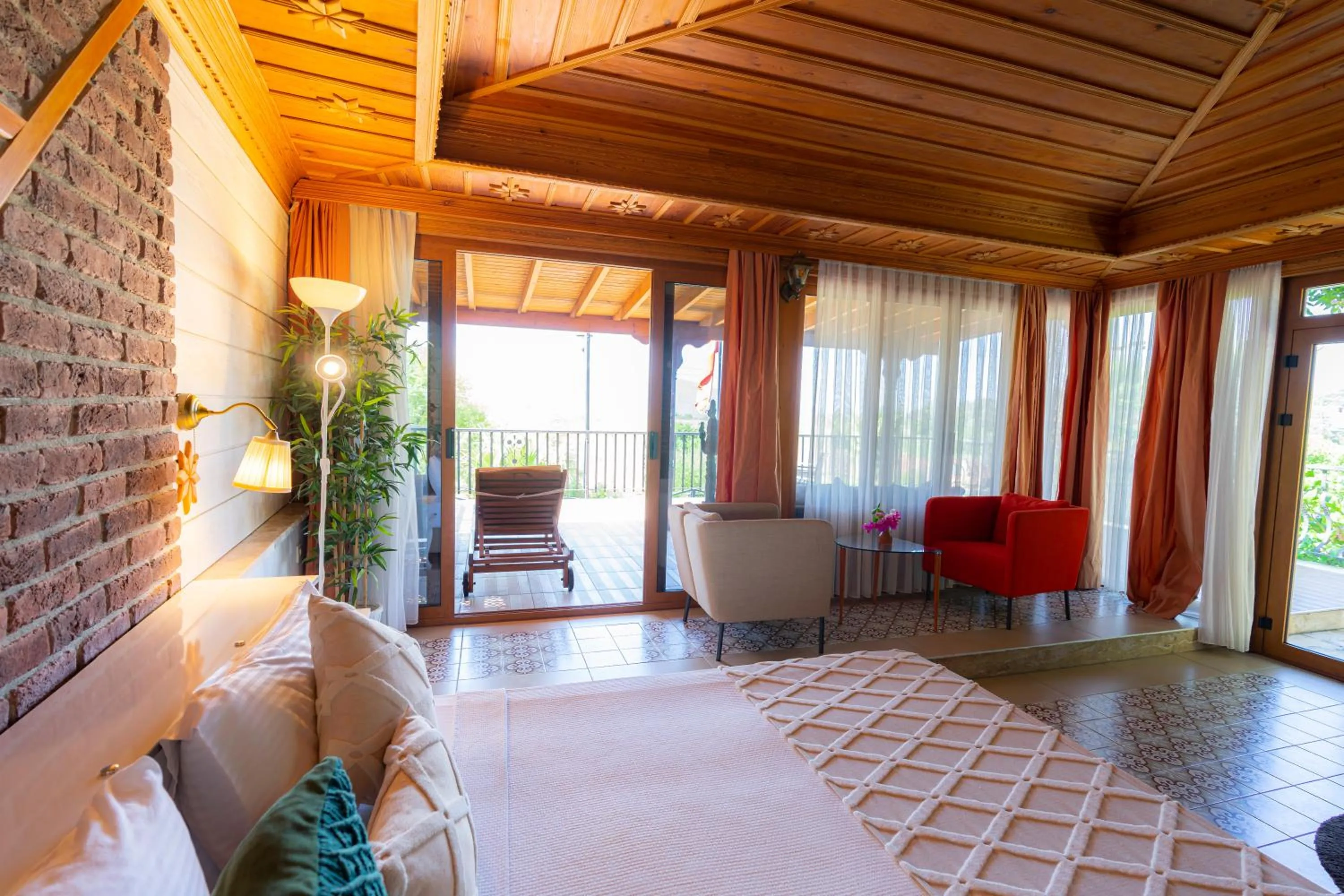 Bed in Villa Marine Hotel