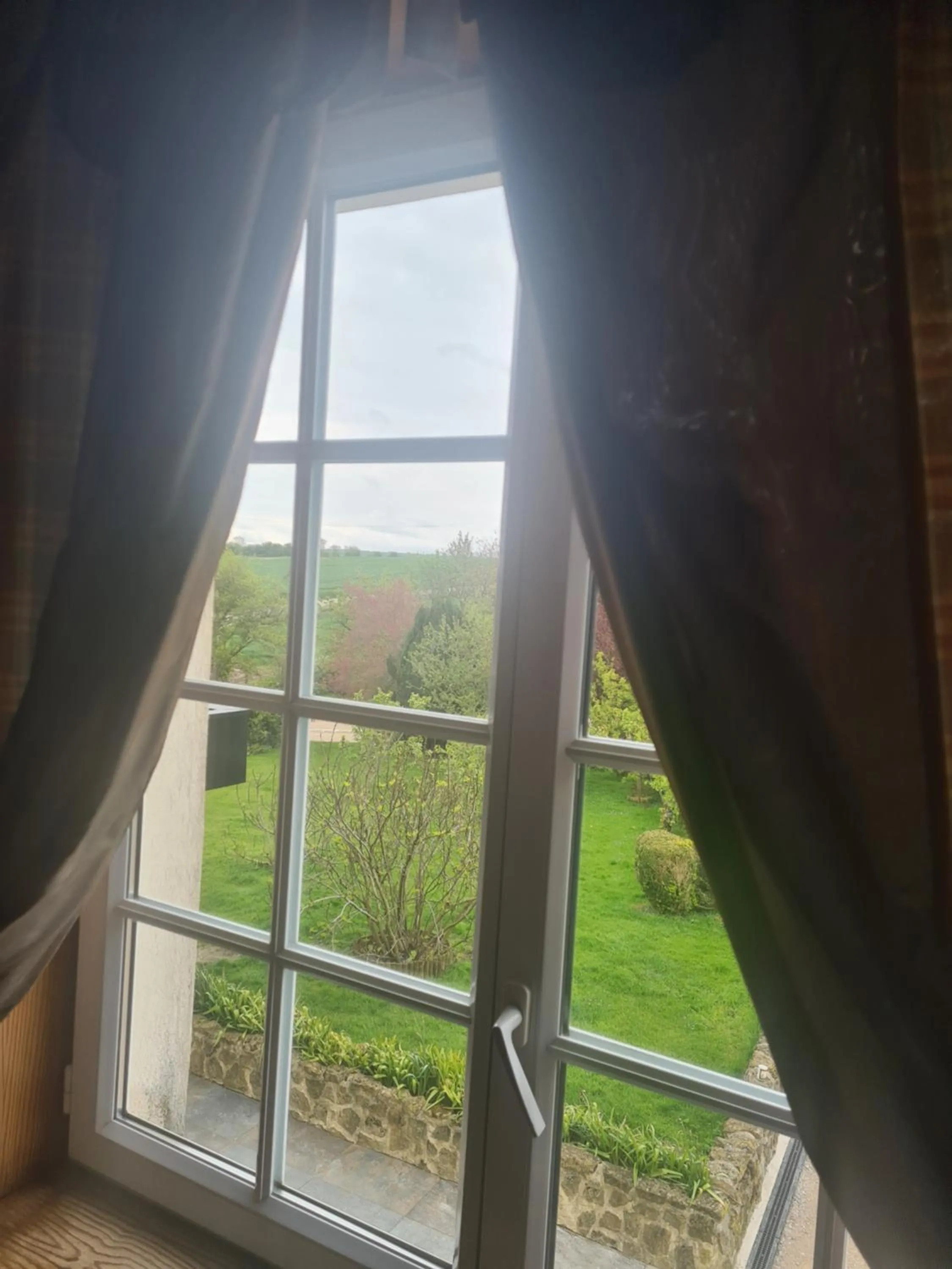 Garden view in Le clos de Tournes