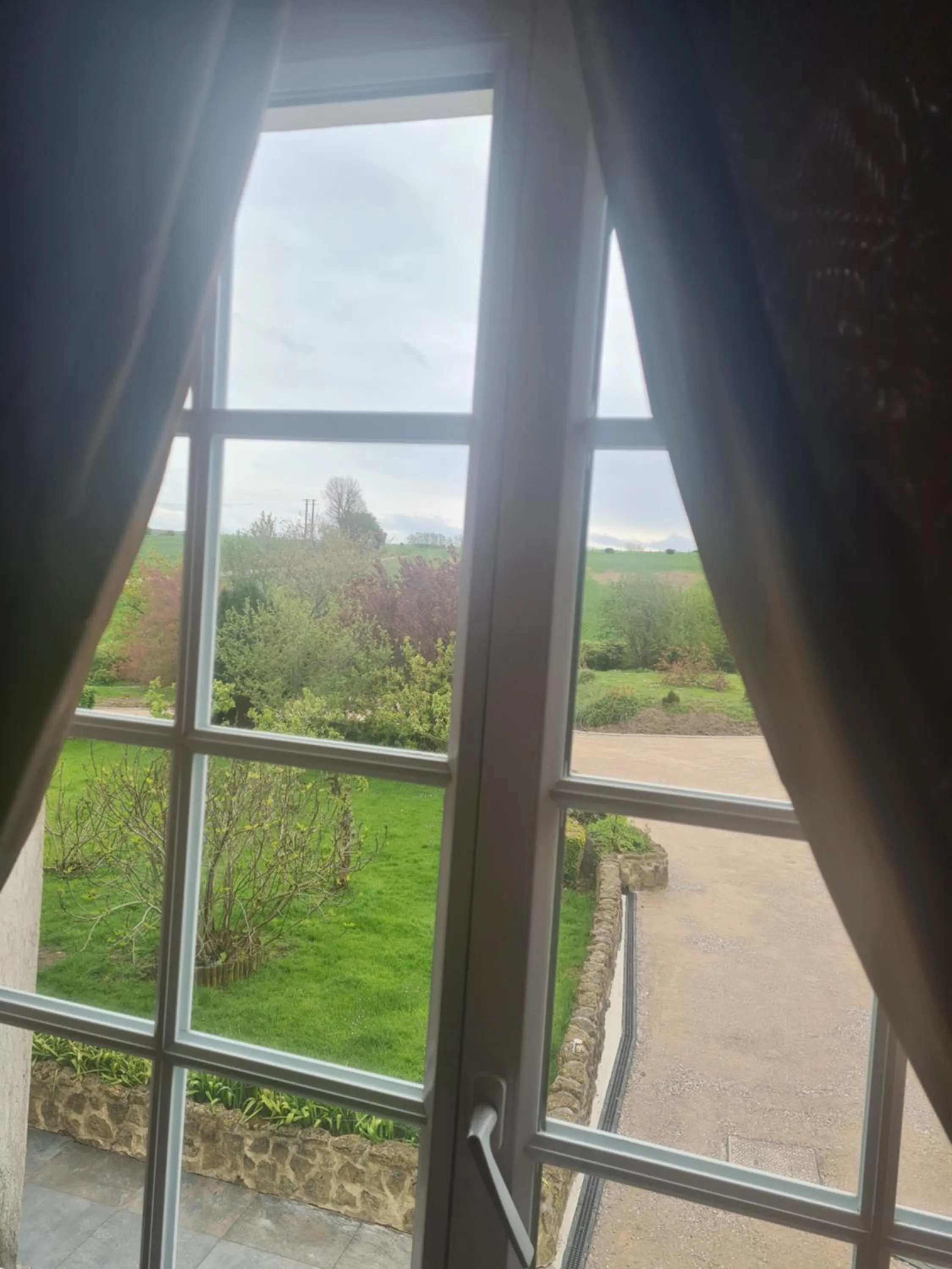 Garden view in Le clos de Tournes