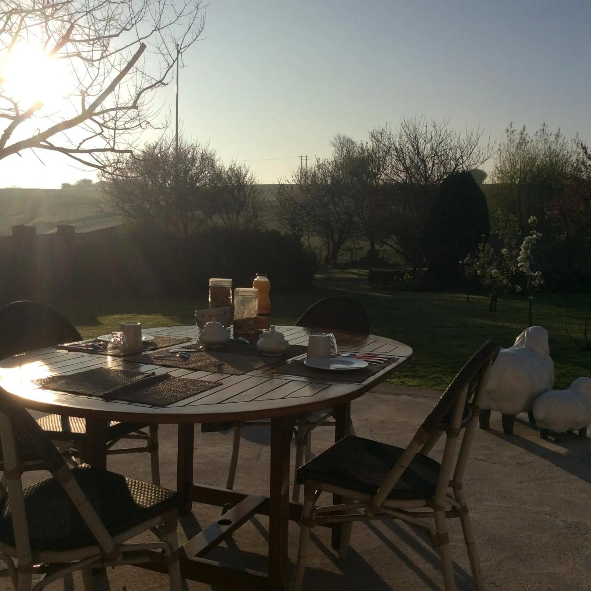 Patio in Le clos de Tournes