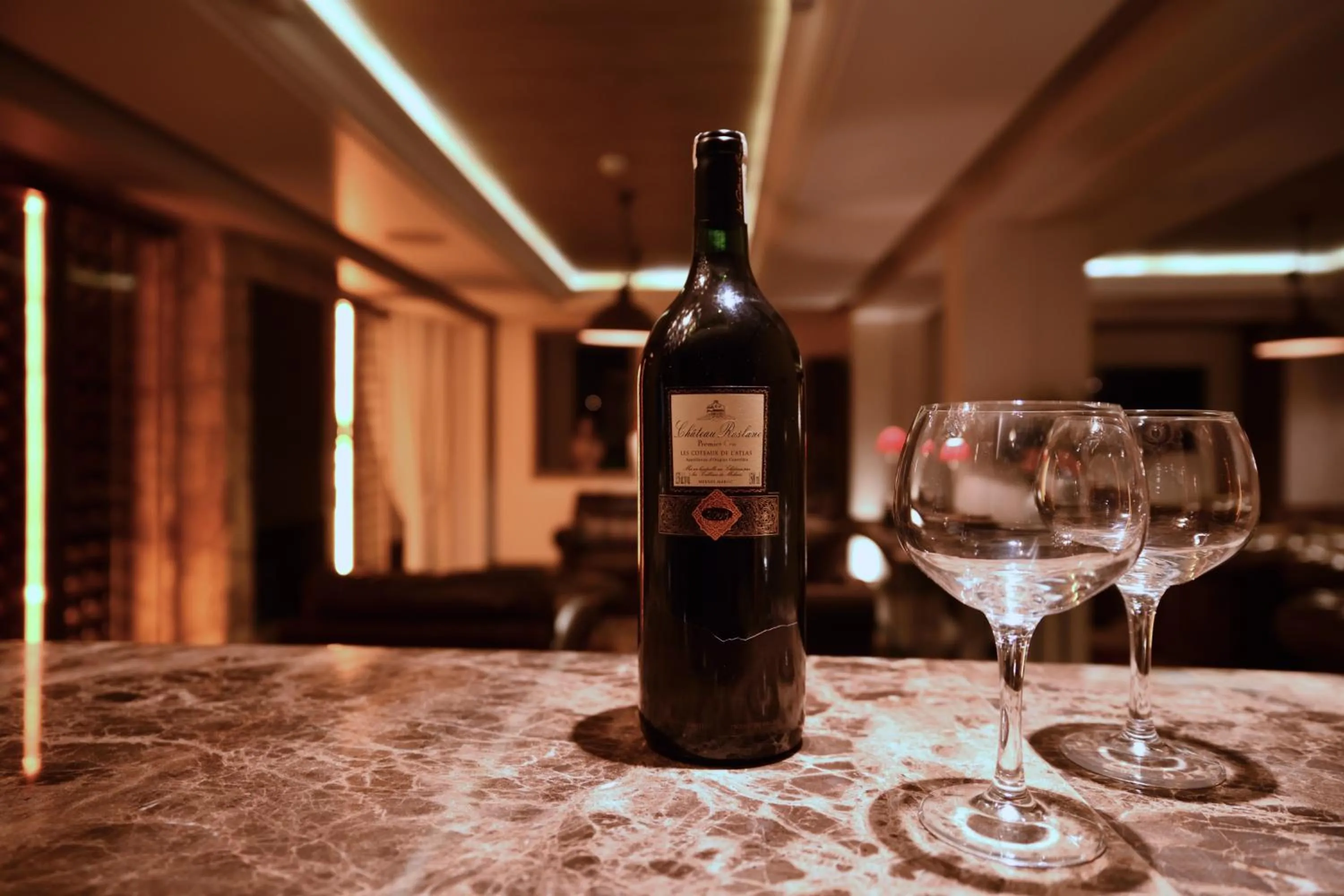 Lounge or bar in Château Roslane Boutique hôtel & Spa