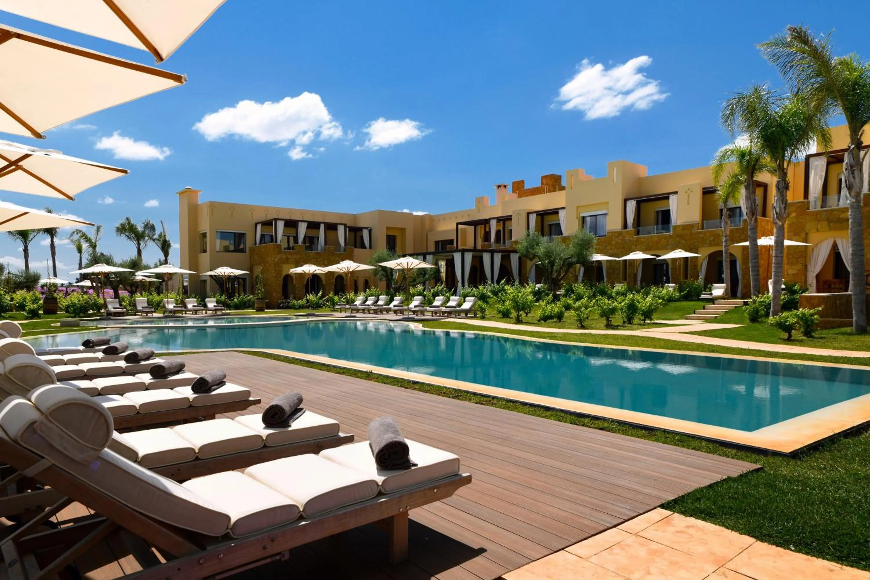 Patio in Château Roslane Boutique hôtel & Spa