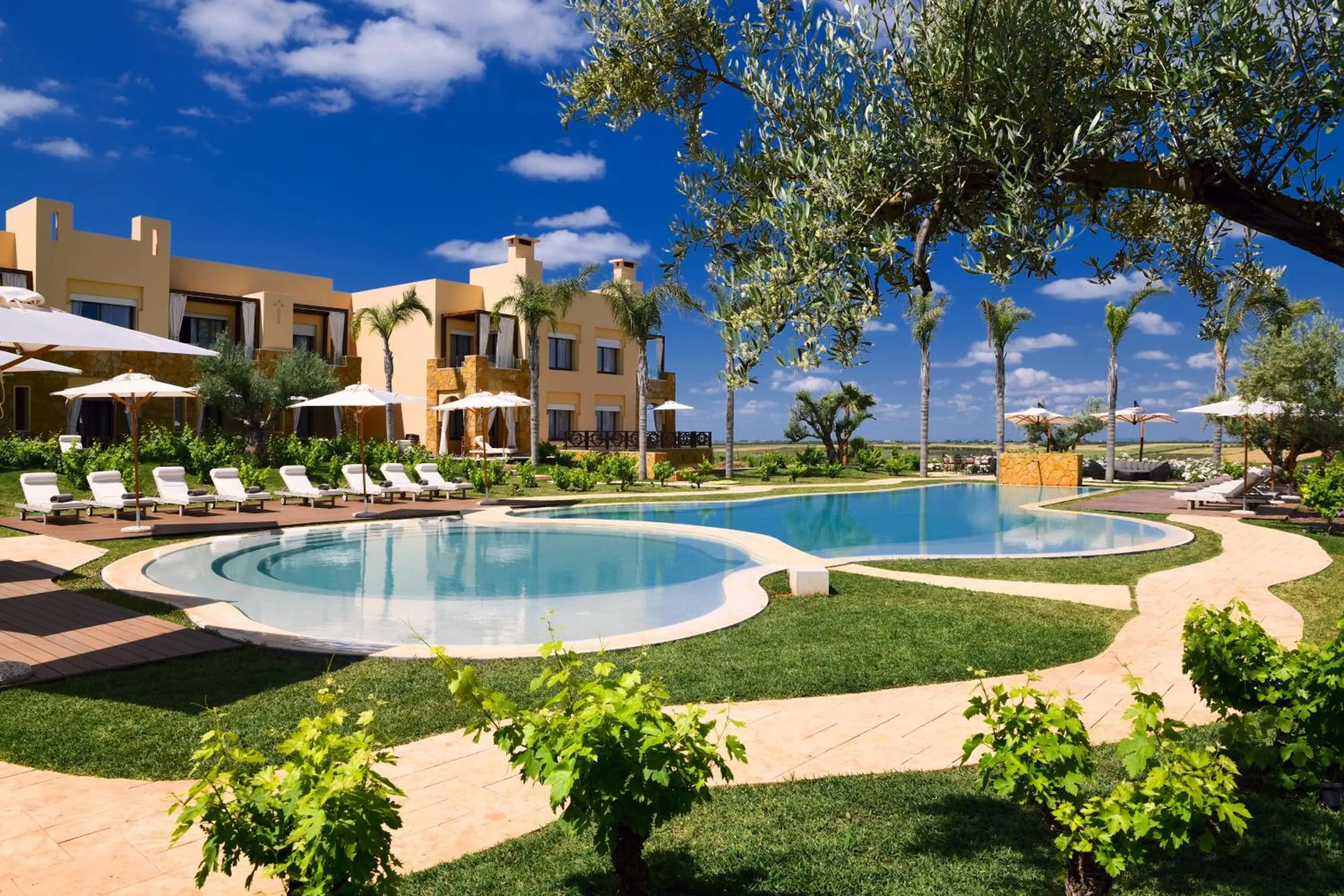 Garden in Château Roslane Boutique hôtel & Spa