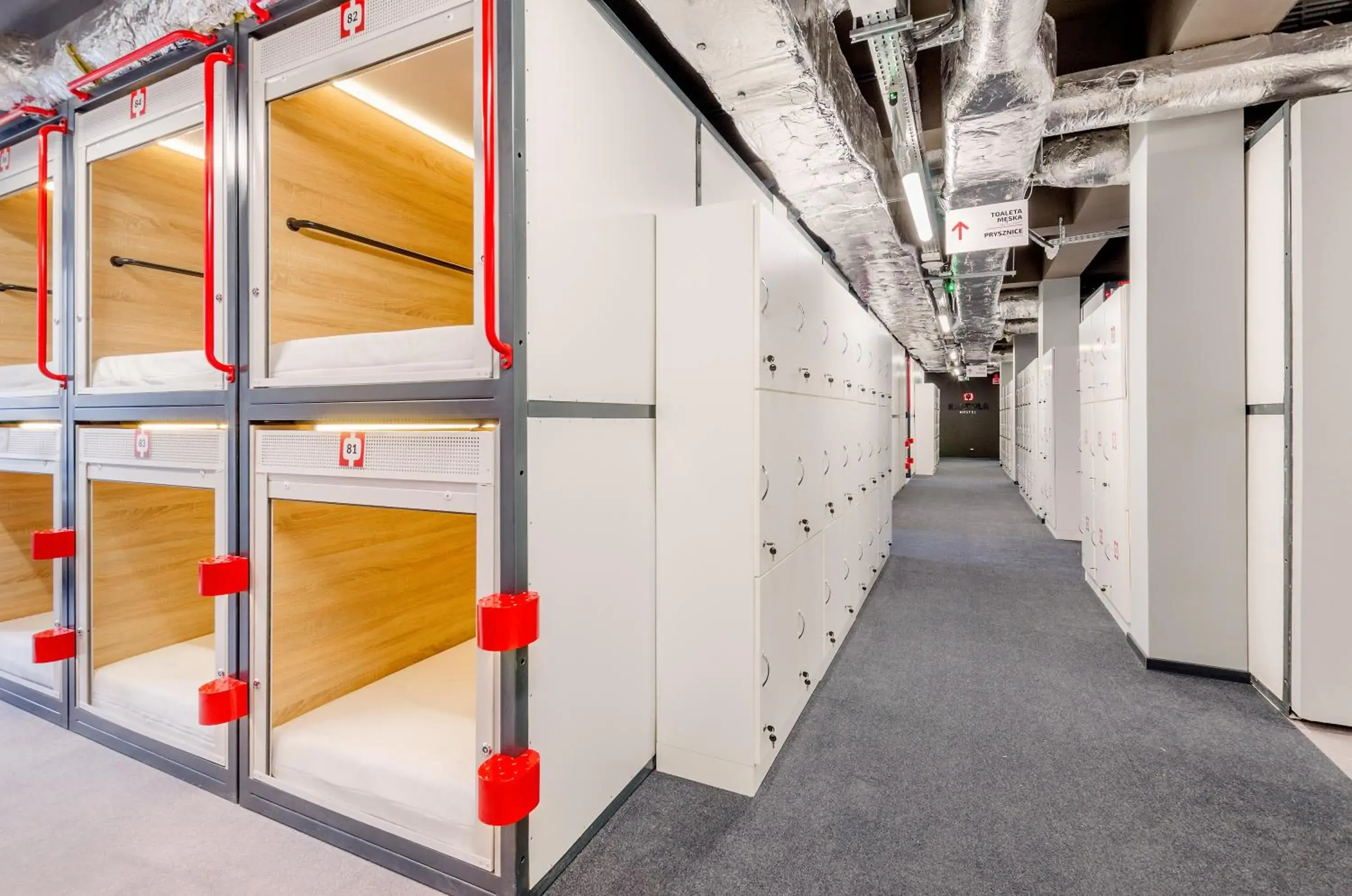 Twin Capsule in Kapsuła Hostel Warszawa Twin Capsule in Kapsuła Hostel Warszawa