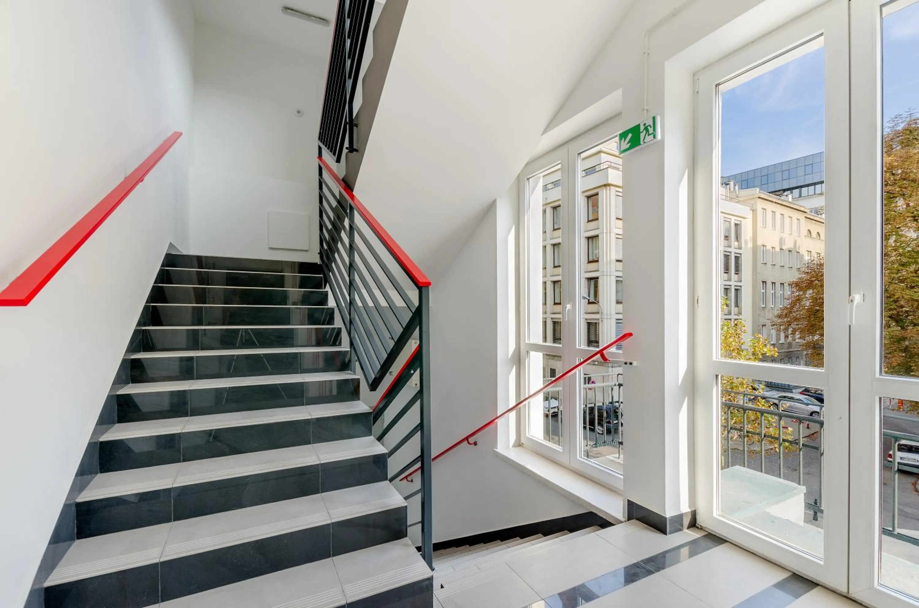 Balcony/Terrace in Kapsuła Hostel Warszawa