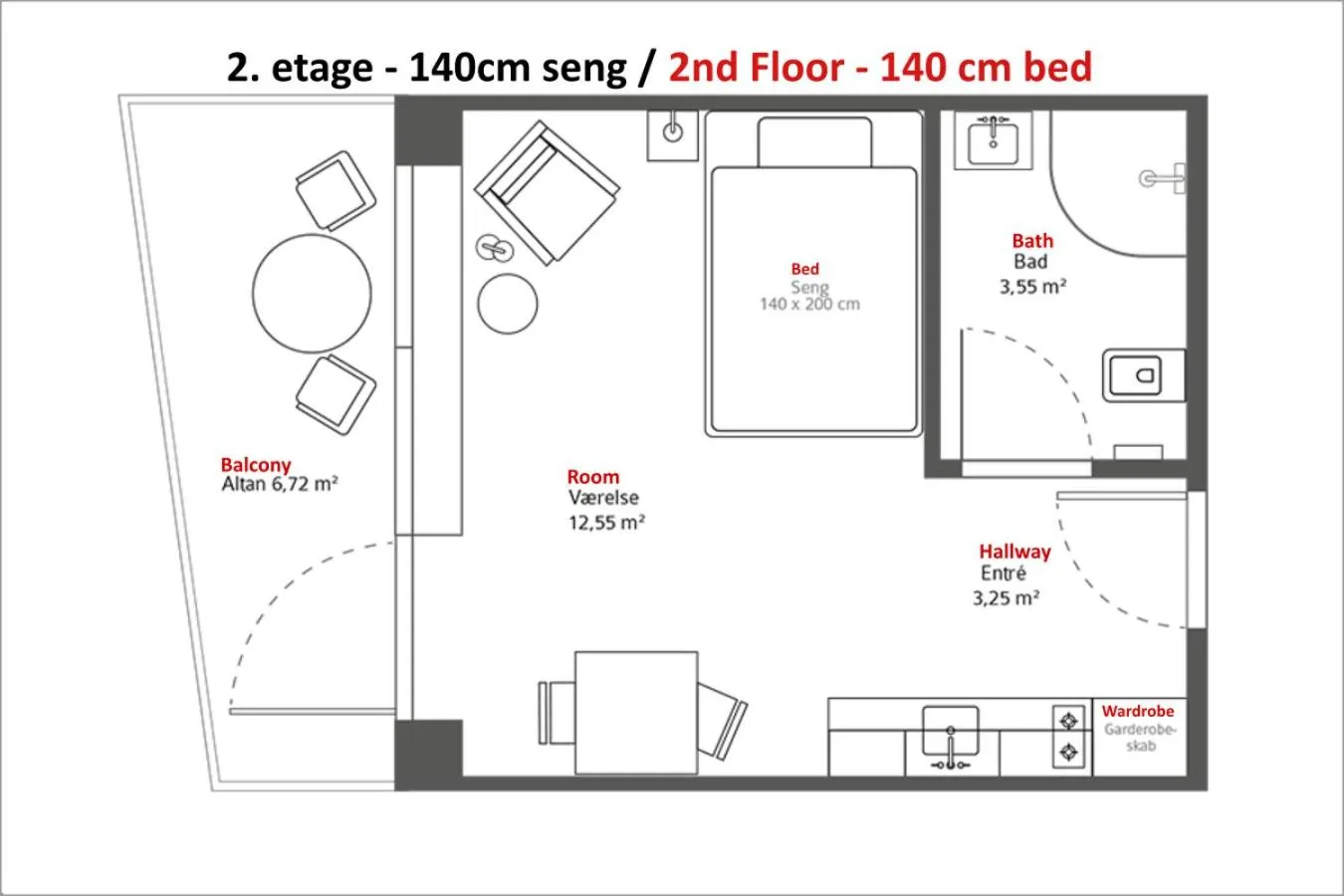 Floor plan in athome apartments