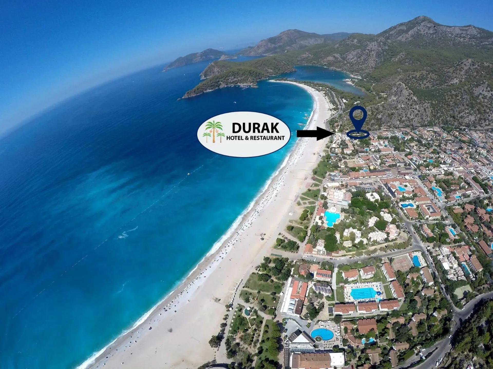 Property building, Bird's-eye View in Durak Hotel ölüdeniz