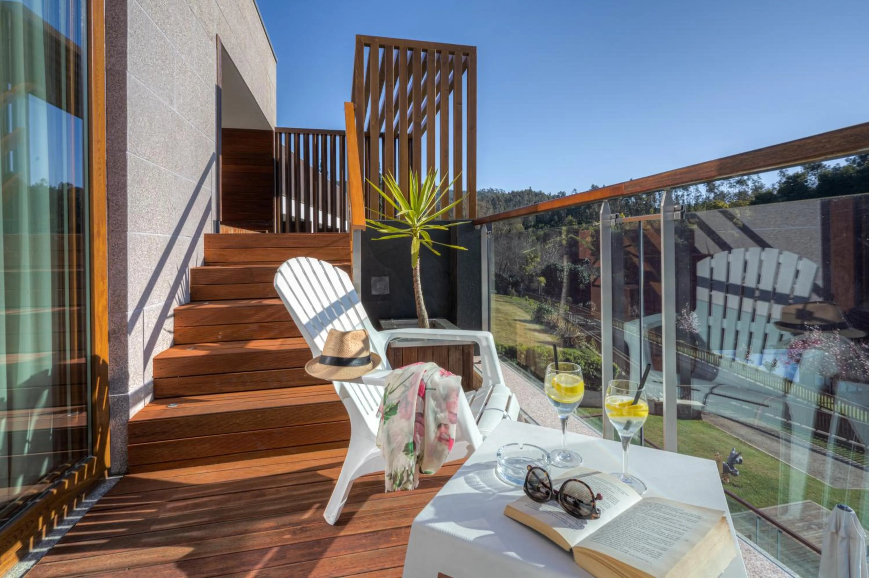 Balcony/Terrace in Hotel Rural Vale Do Rio