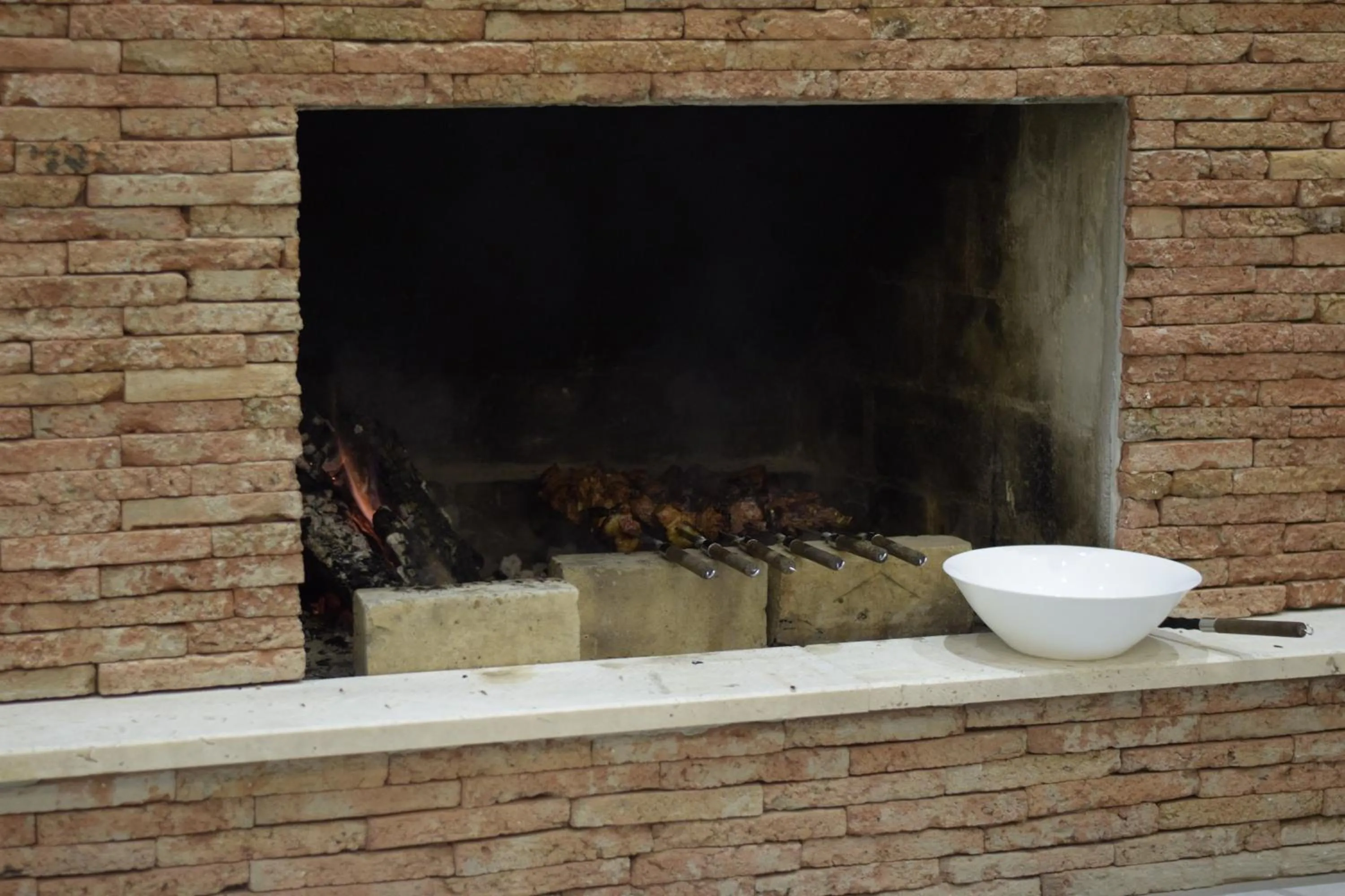 BBQ facilities in Hotel Amser