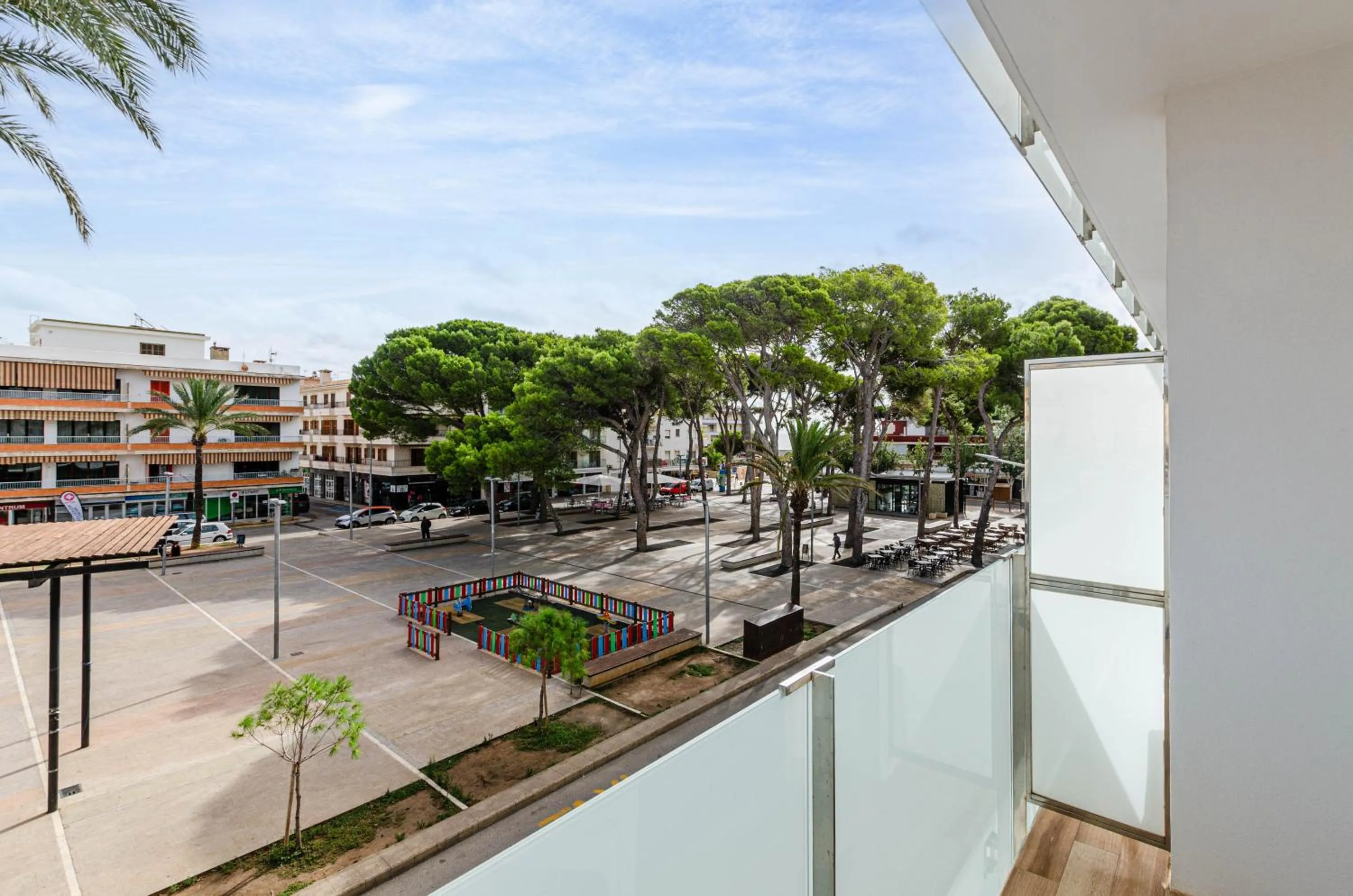 Balcony/Terrace in Hostal Gami Adults Only