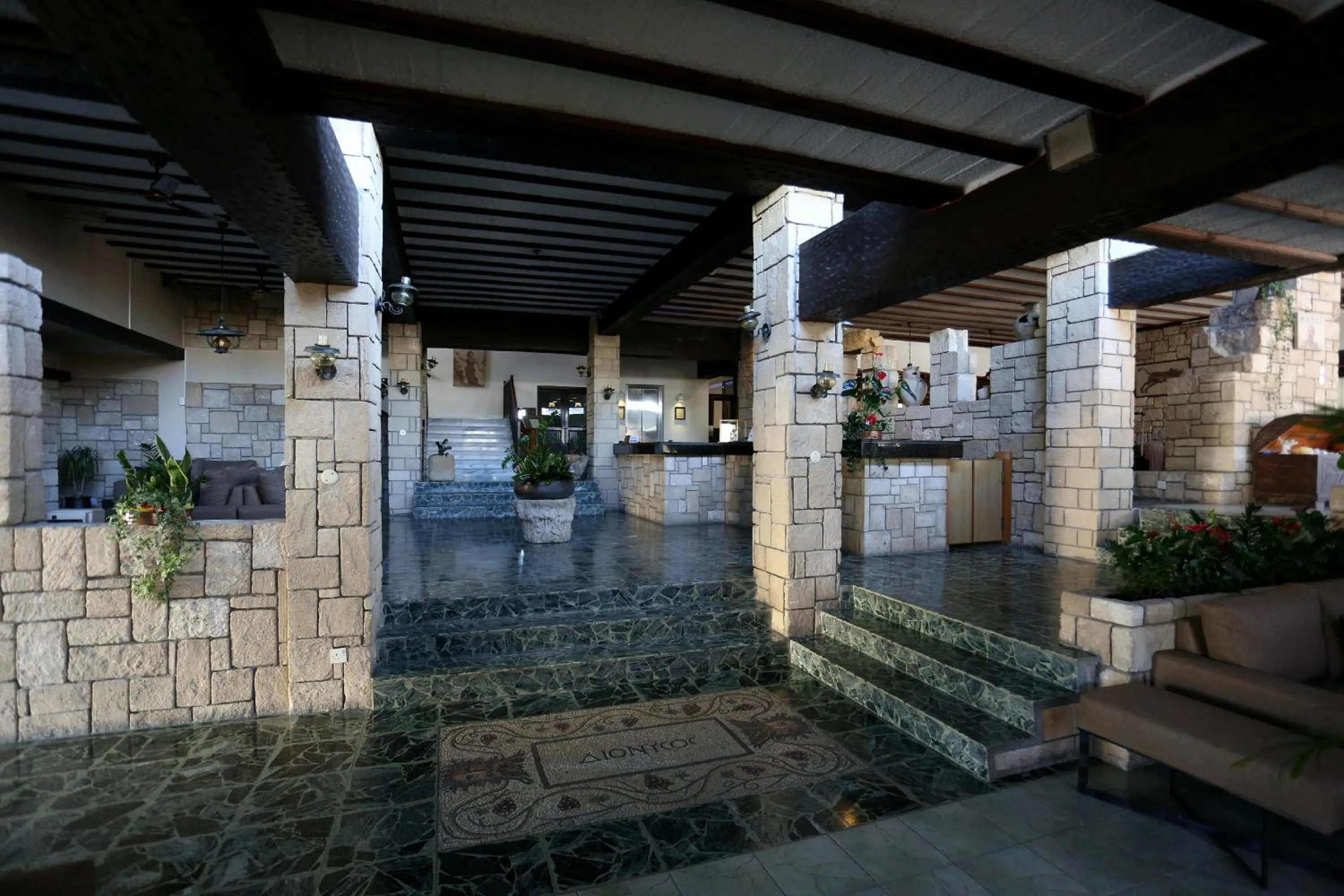 Lobby or reception in Dionysos Central
