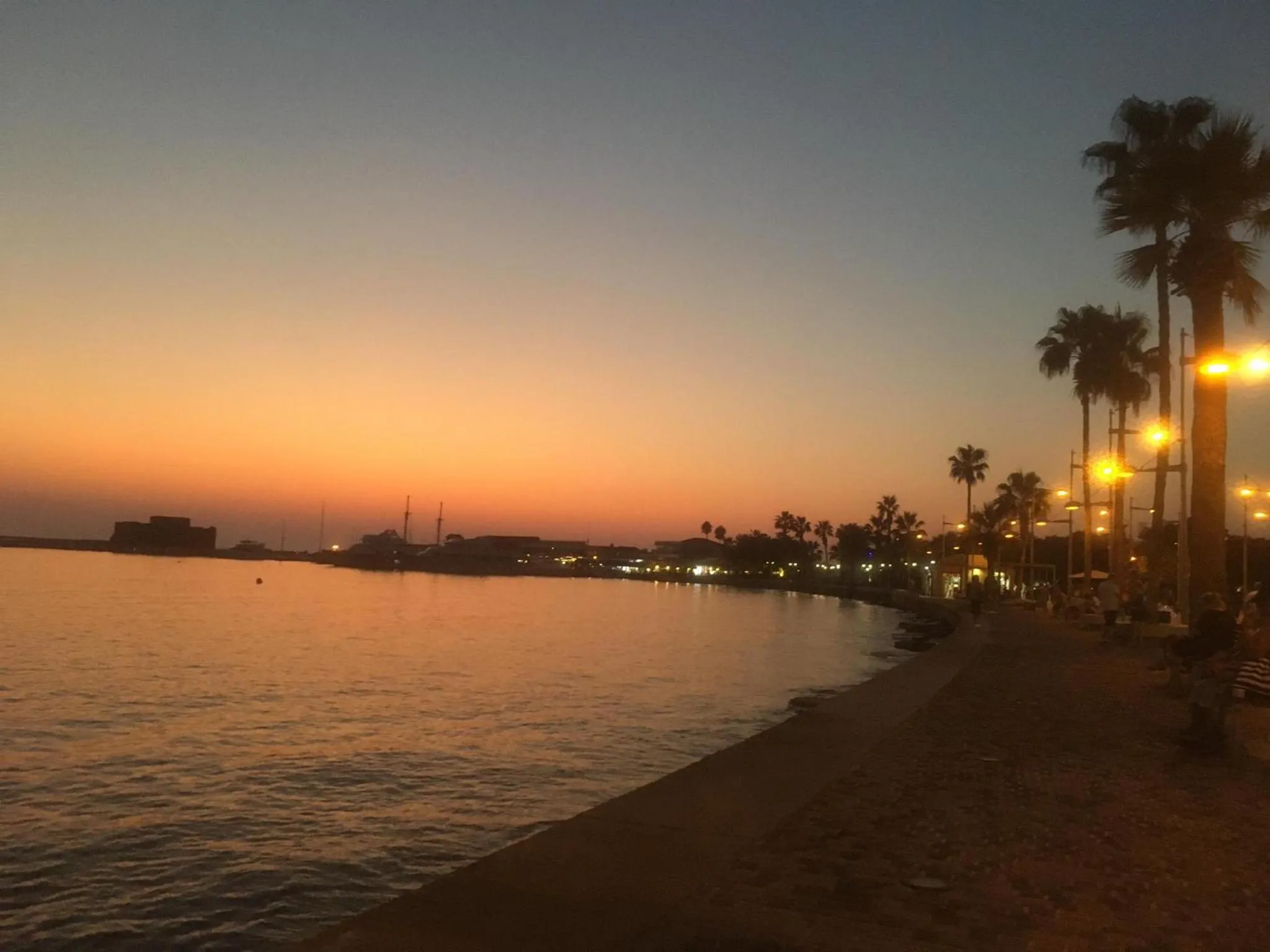 Sunset in Dionysos Central