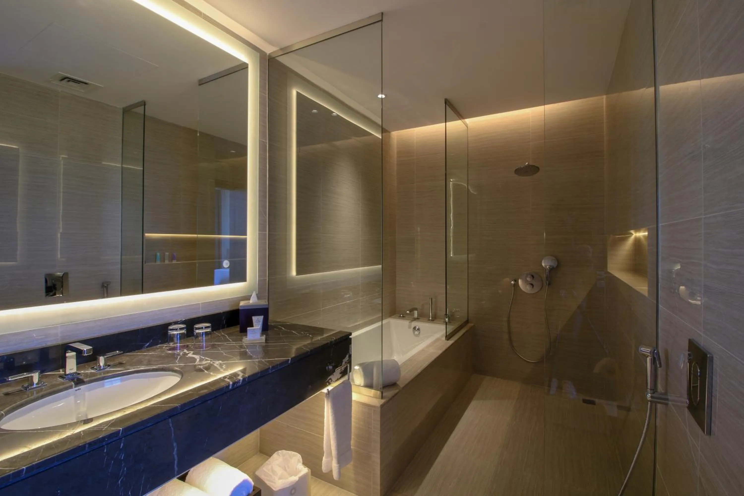 Shower in Views Hotel & Residences - Emaar King Abdullah Economic City