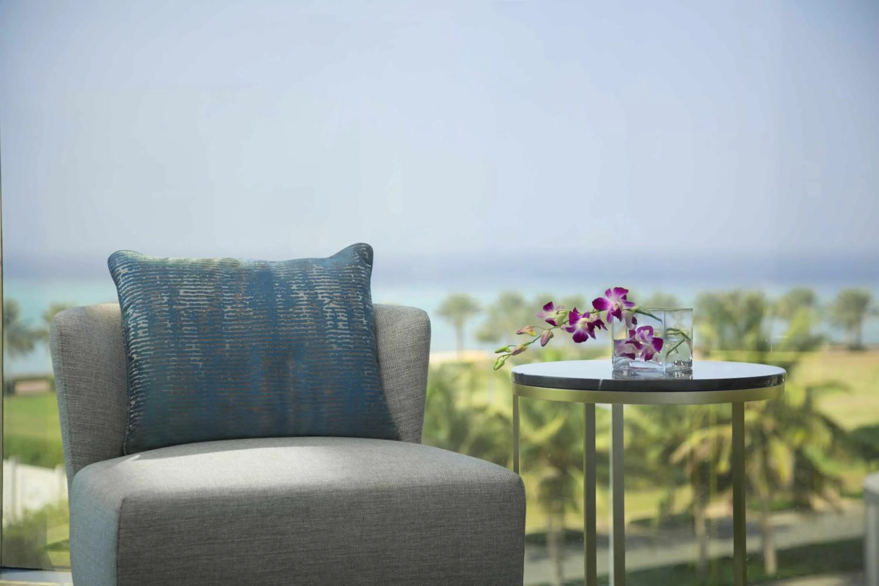 Living room in Views Hotel & Residences - Emaar King Abdullah Economic City