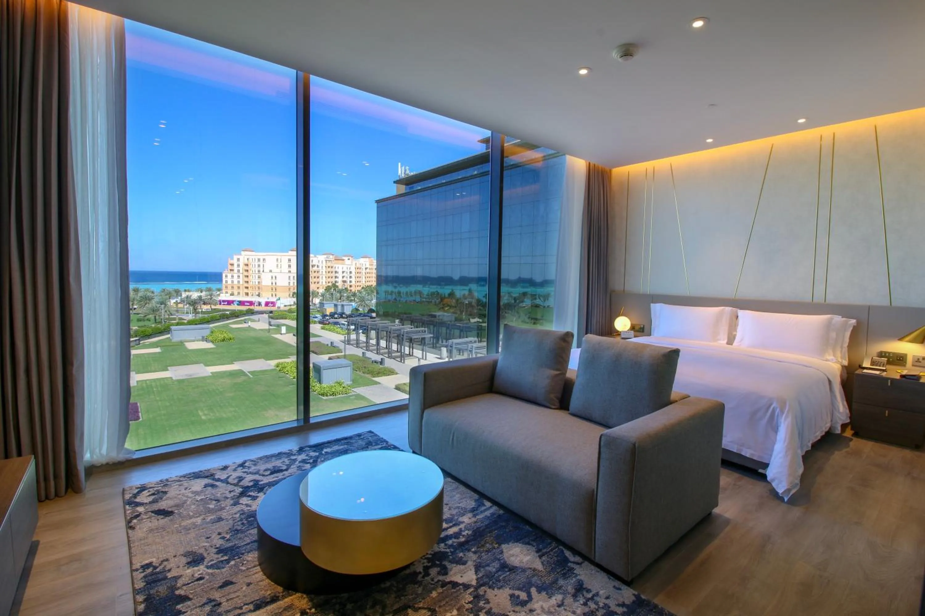 Seating area in Views Hotel & Residences - Emaar King Abdullah Economic City