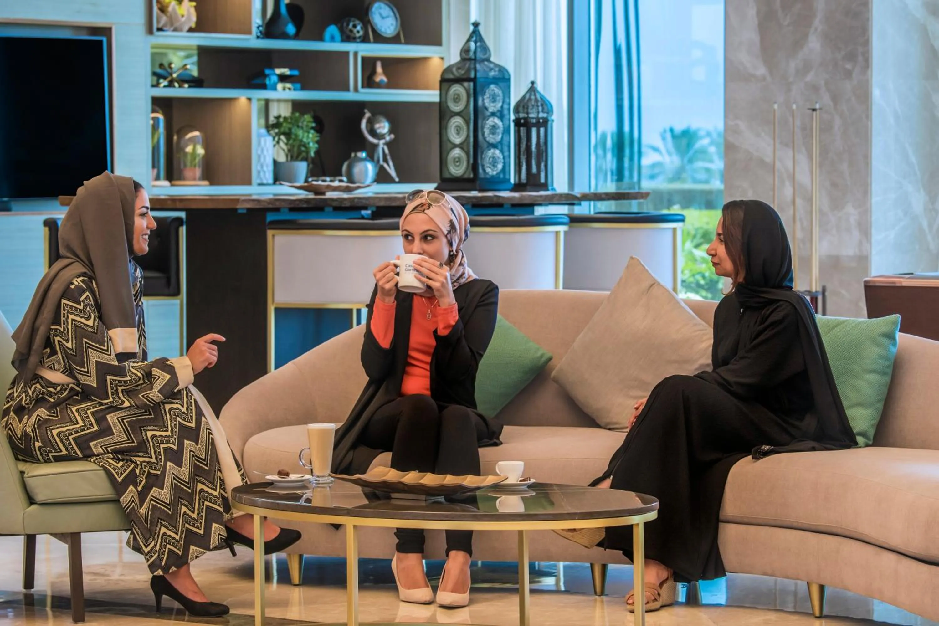 People in Views Hotel & Residences - Emaar King Abdullah Economic City