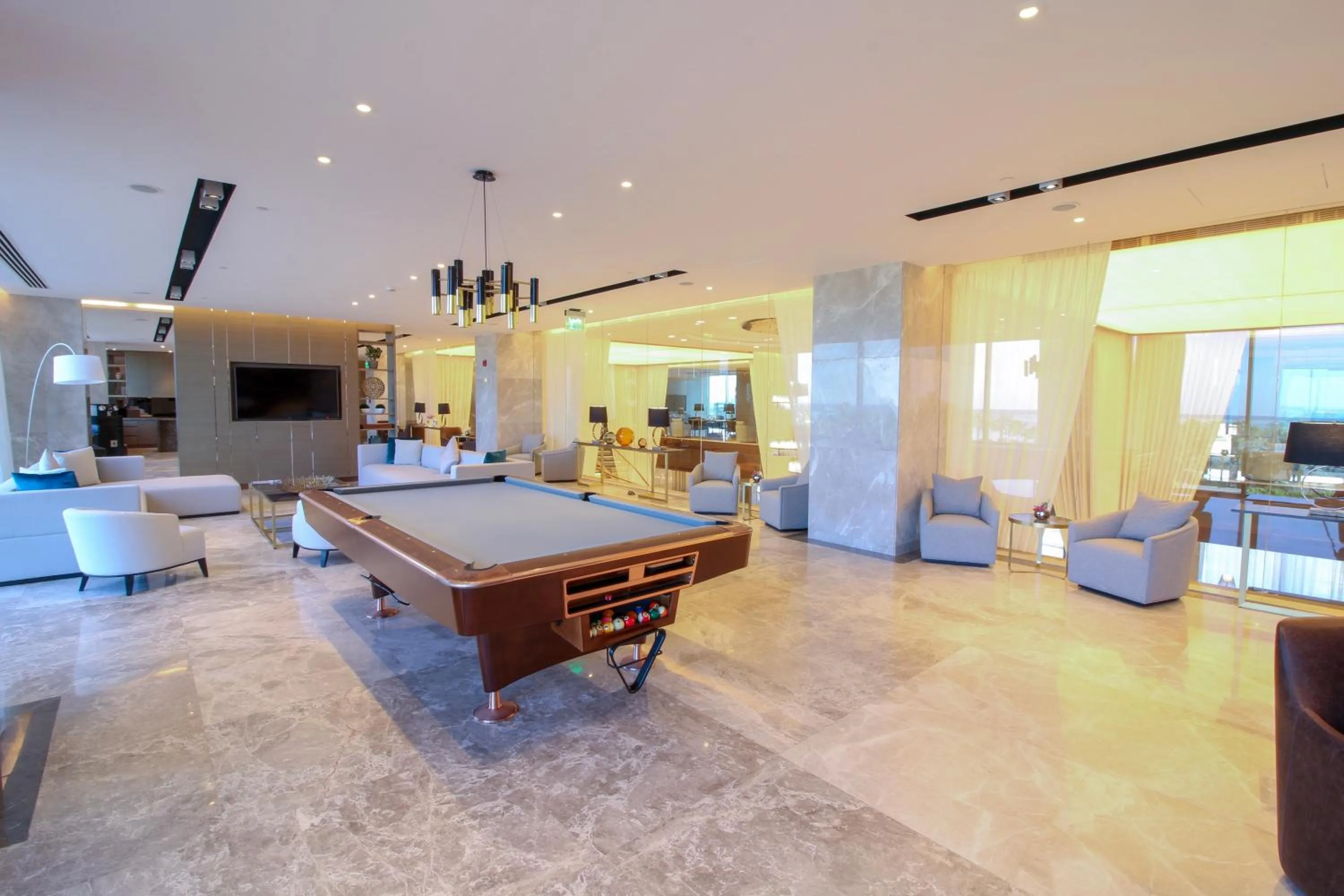 Area and facilities in Views Hotel & Residences - Emaar King Abdullah Economic City