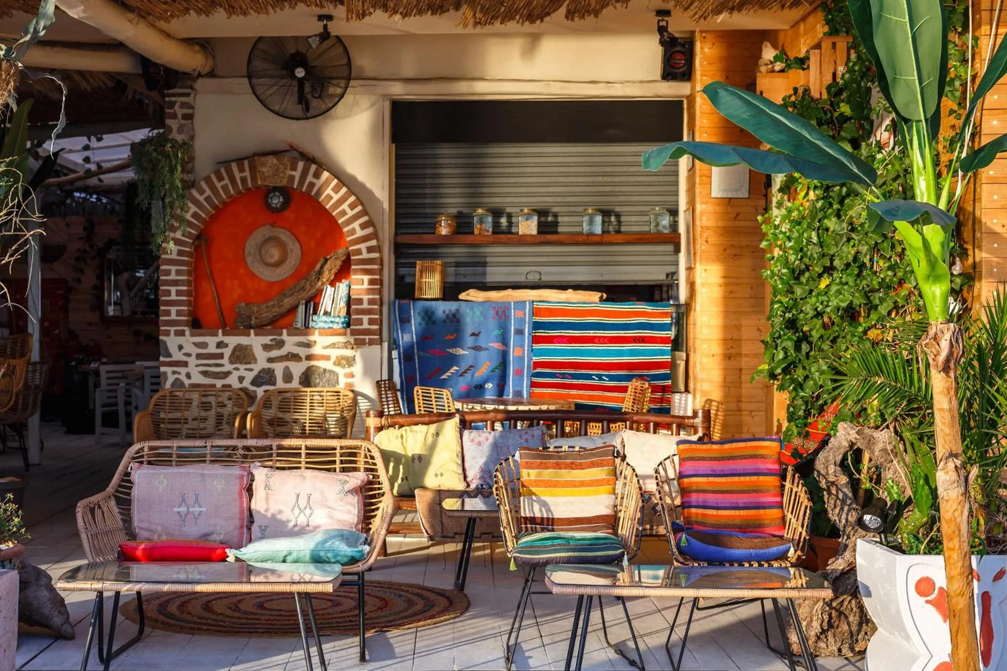 Patio in Marabou Hotel