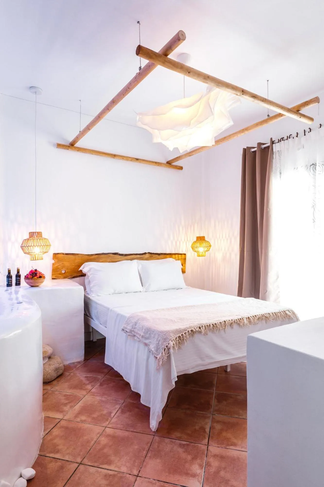 Bed in Marabou Hotel