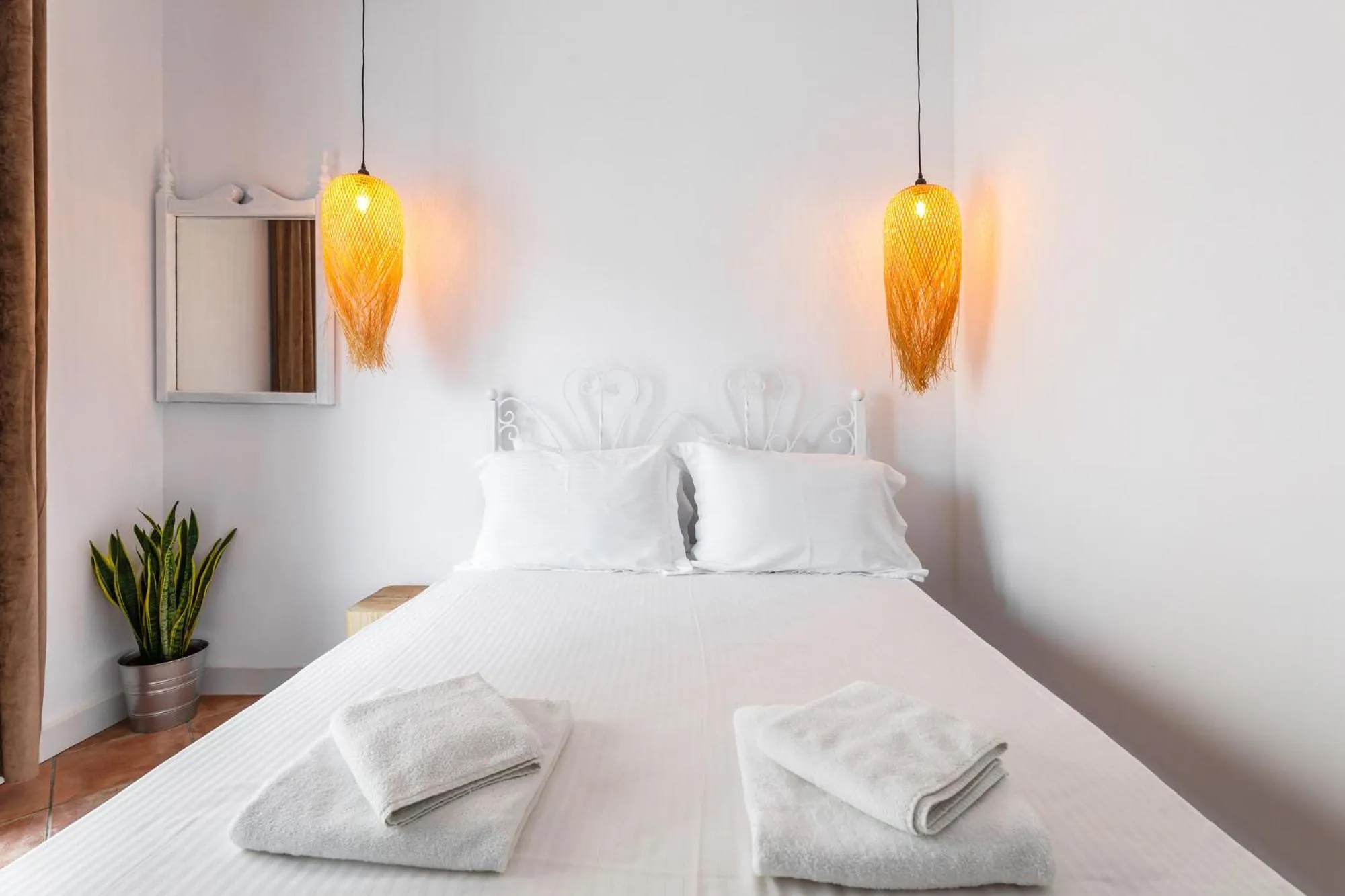 Bed in Marabou Hotel