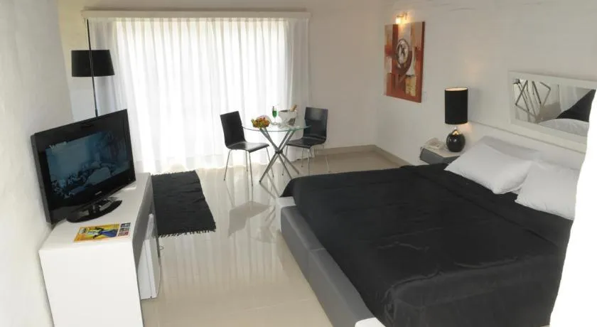 Bed in Punta del Este Arenas Hotel