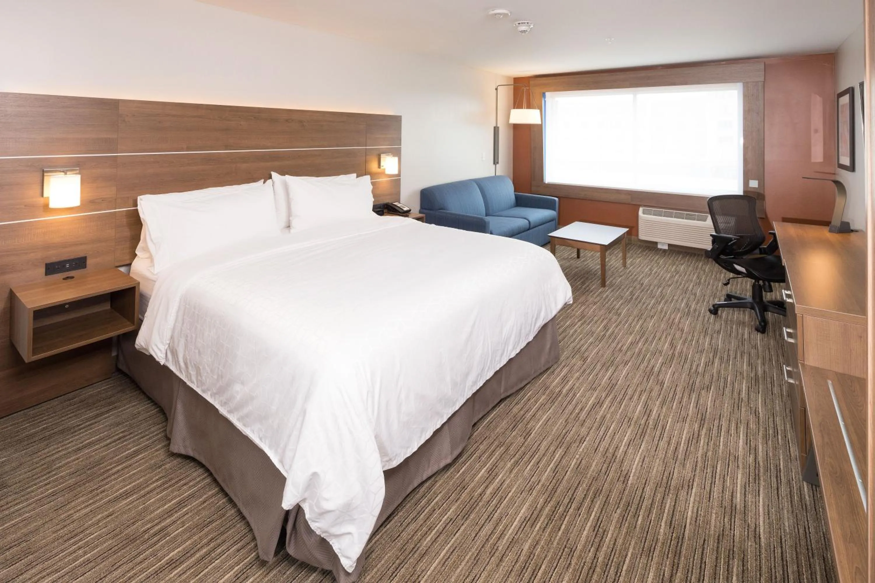 Photo of the whole room, Bed in Holiday Inn Express & Suites - Kalamazoo West by IHG