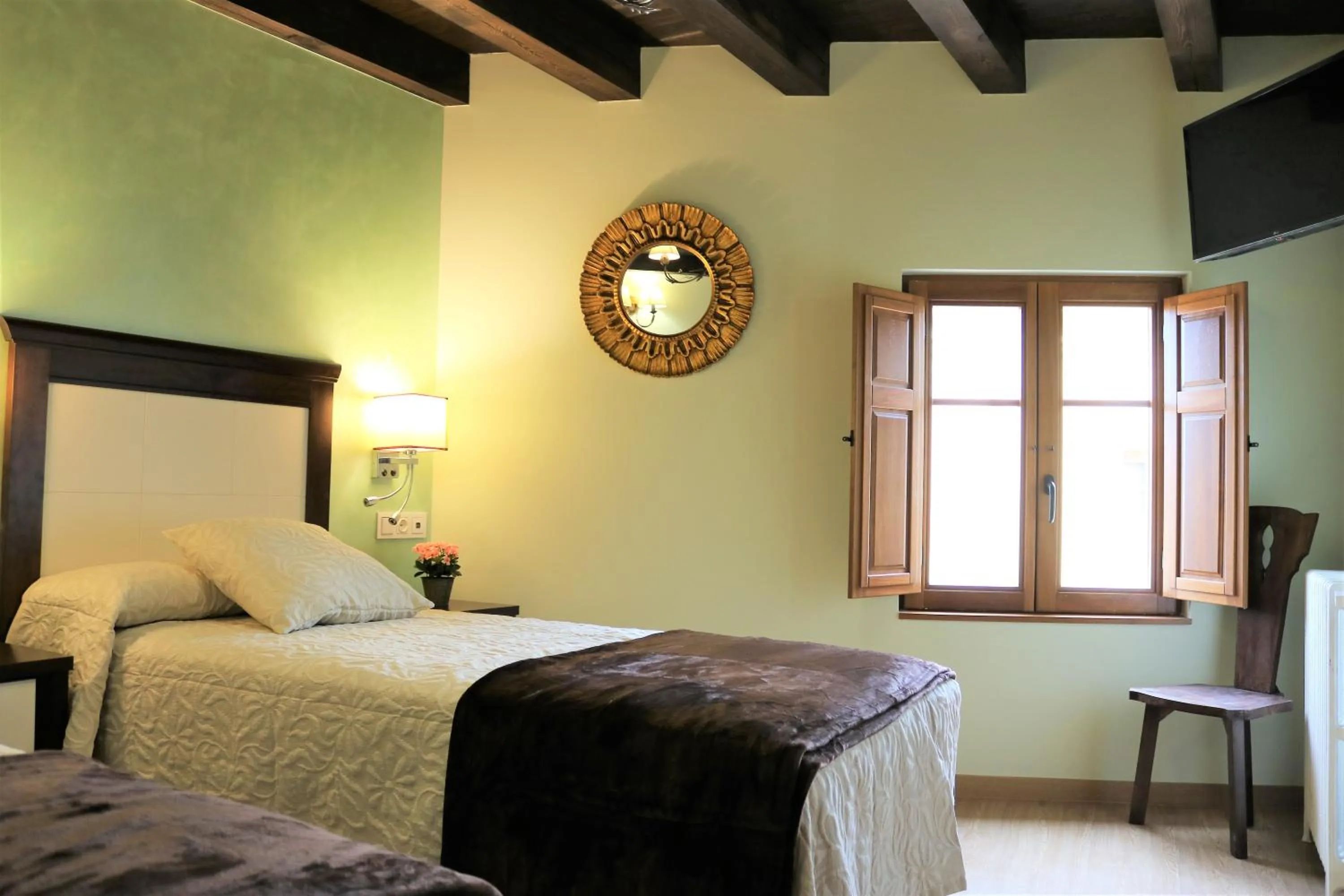 Bed in Villa Fontanas