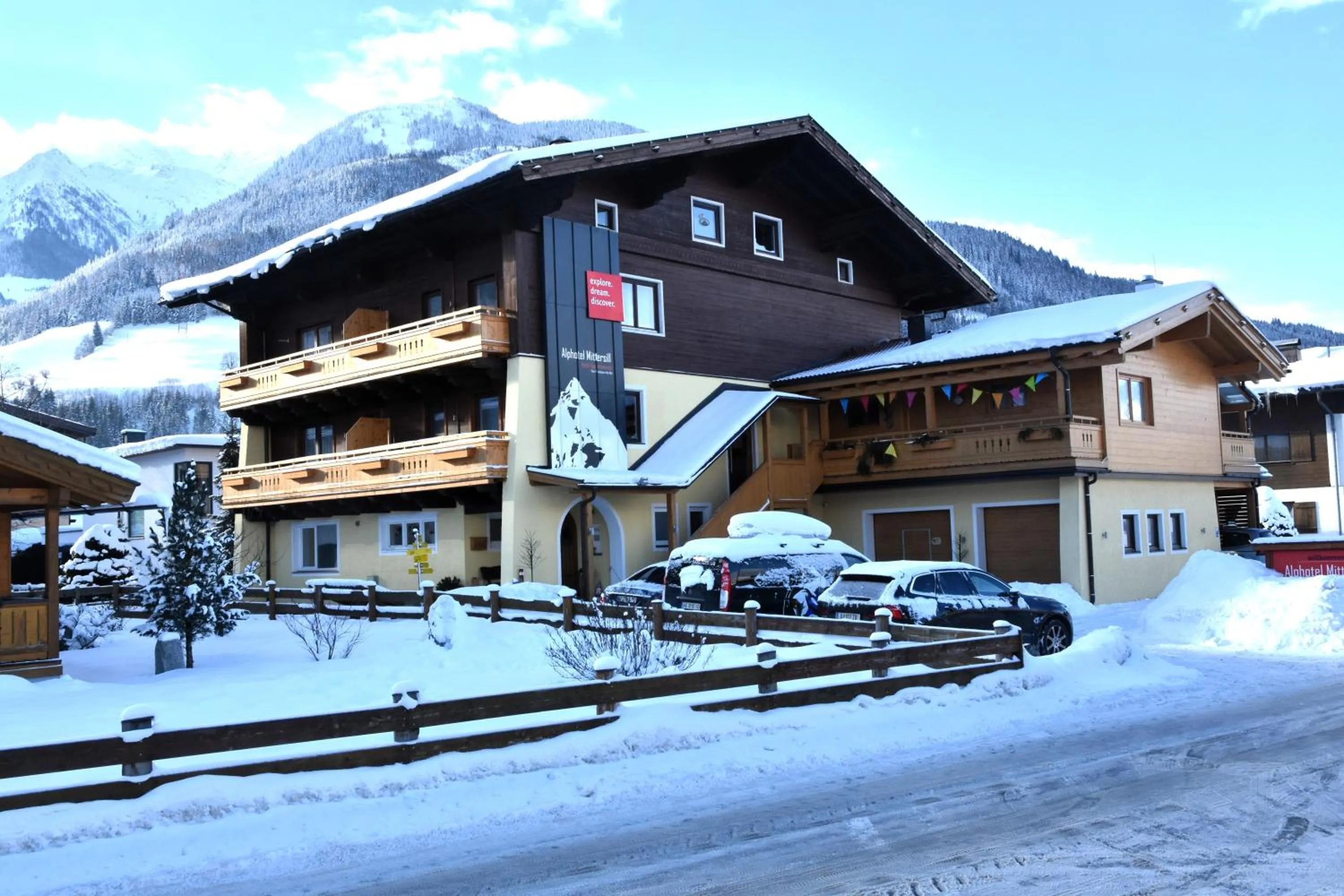 Property building in Alphotel Mittersill