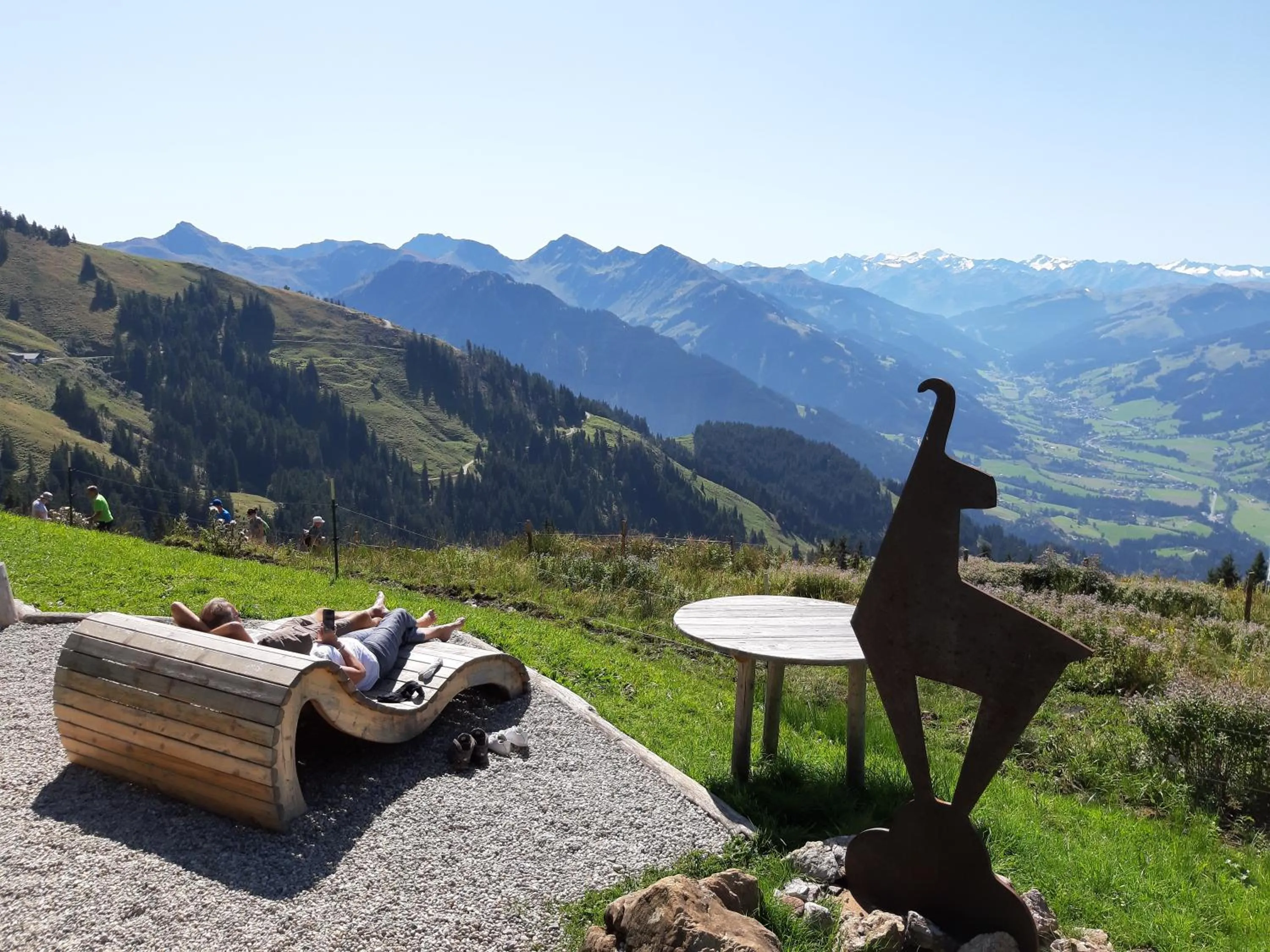 Natural landscape in Alphotel Mittersill