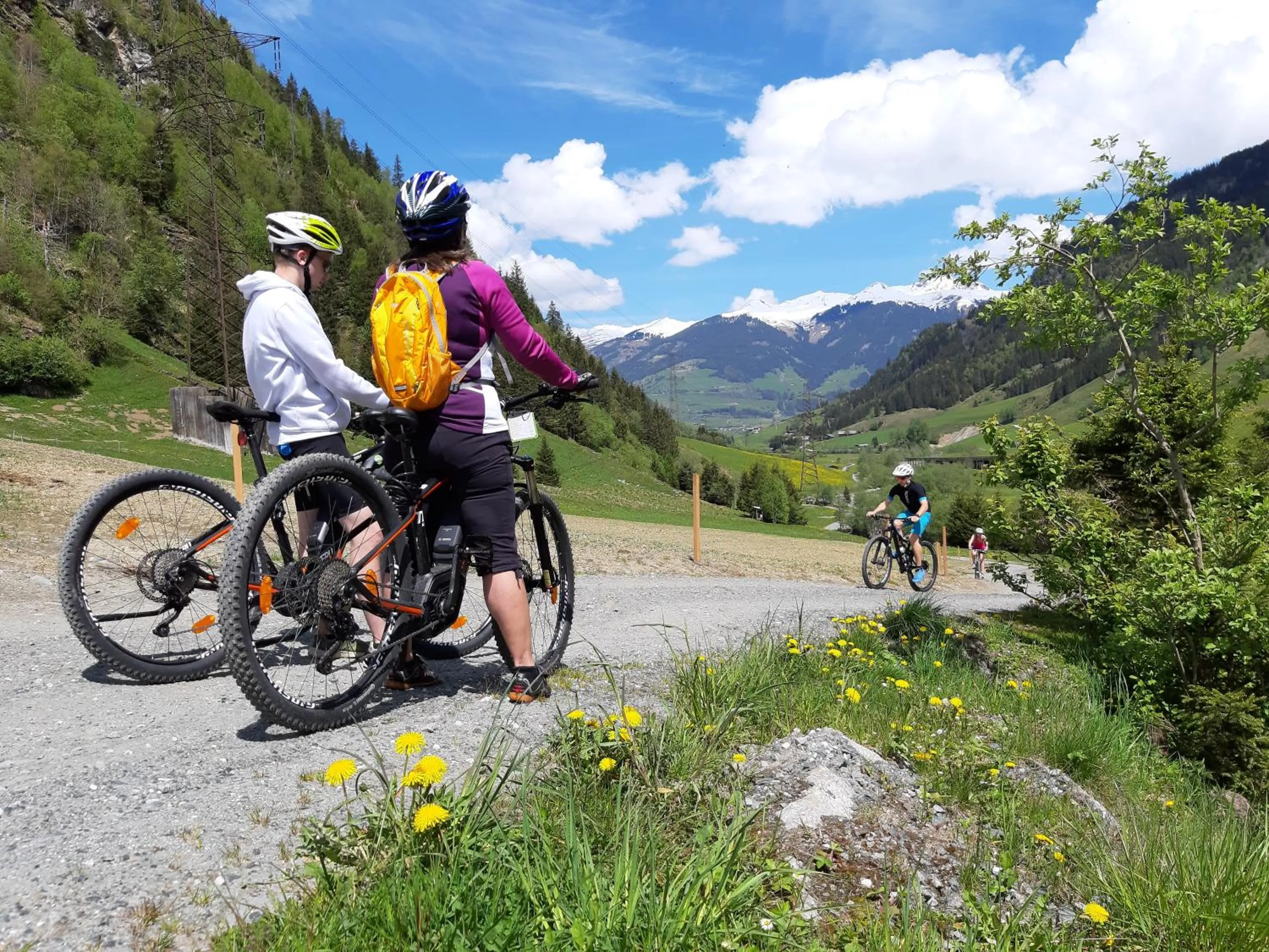 Cycling in Alphotel Mittersill