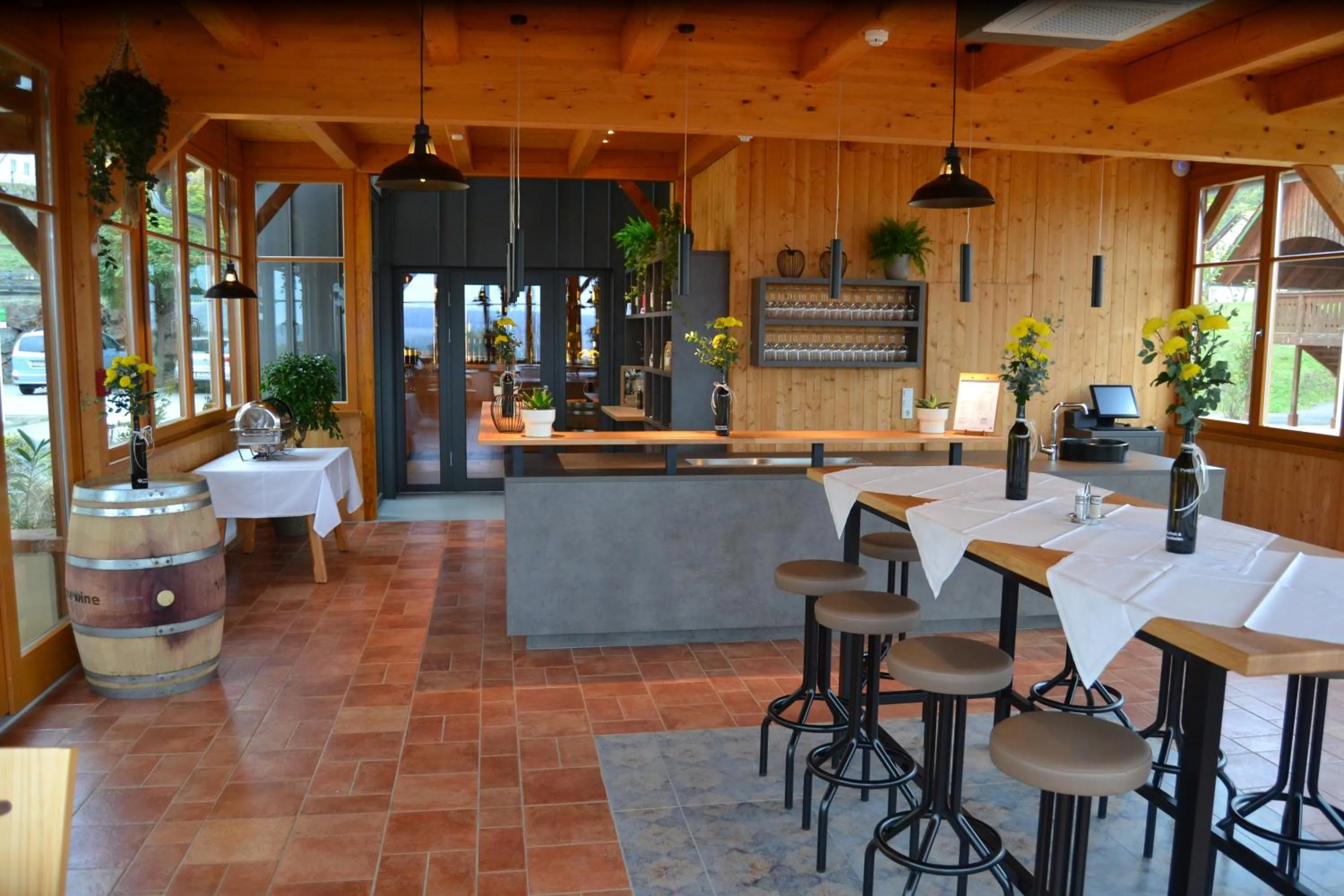 Lounge or bar in JUFA Hotel Tieschen