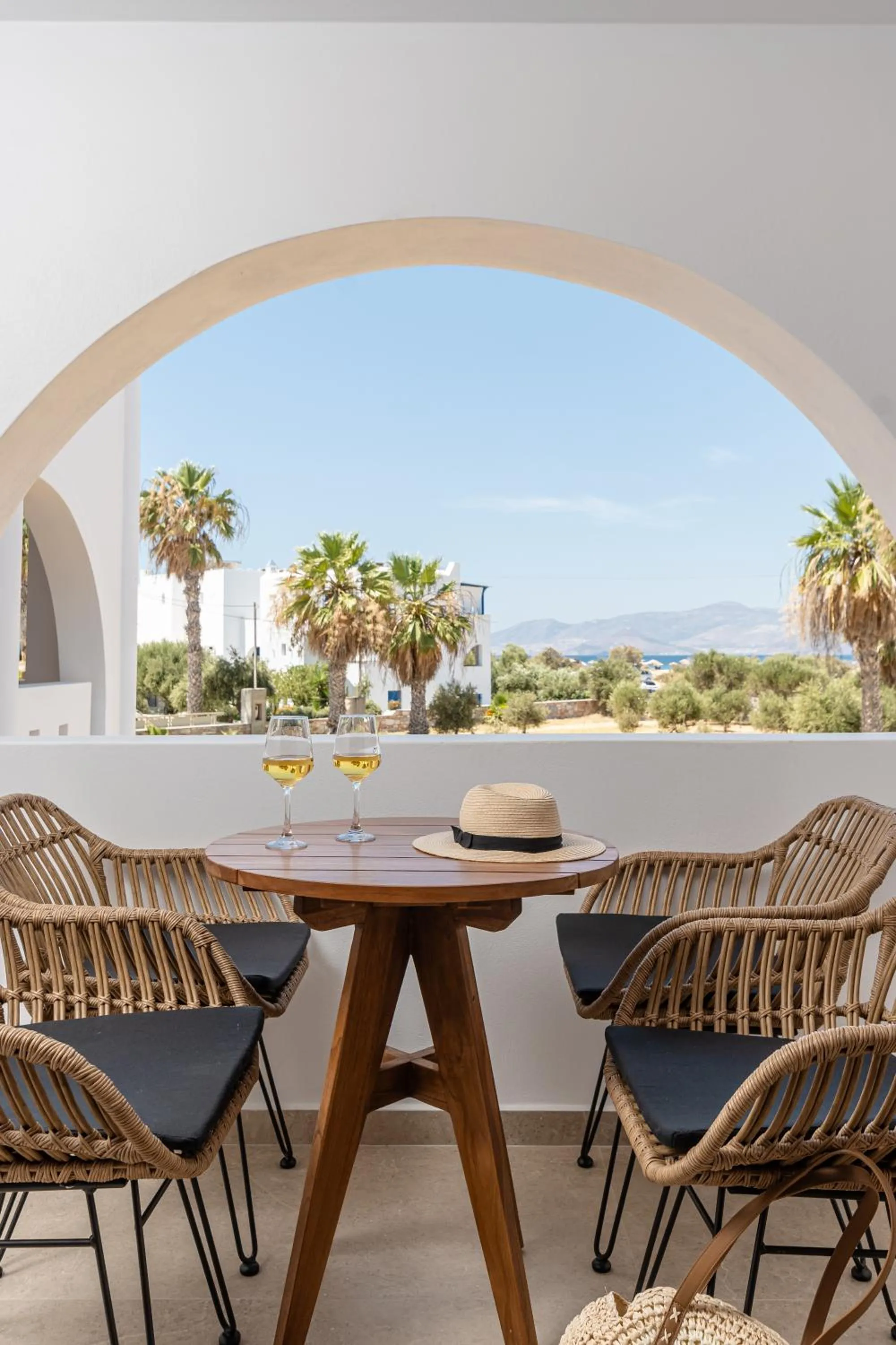 Balcony/Terrace in Perla Hotel