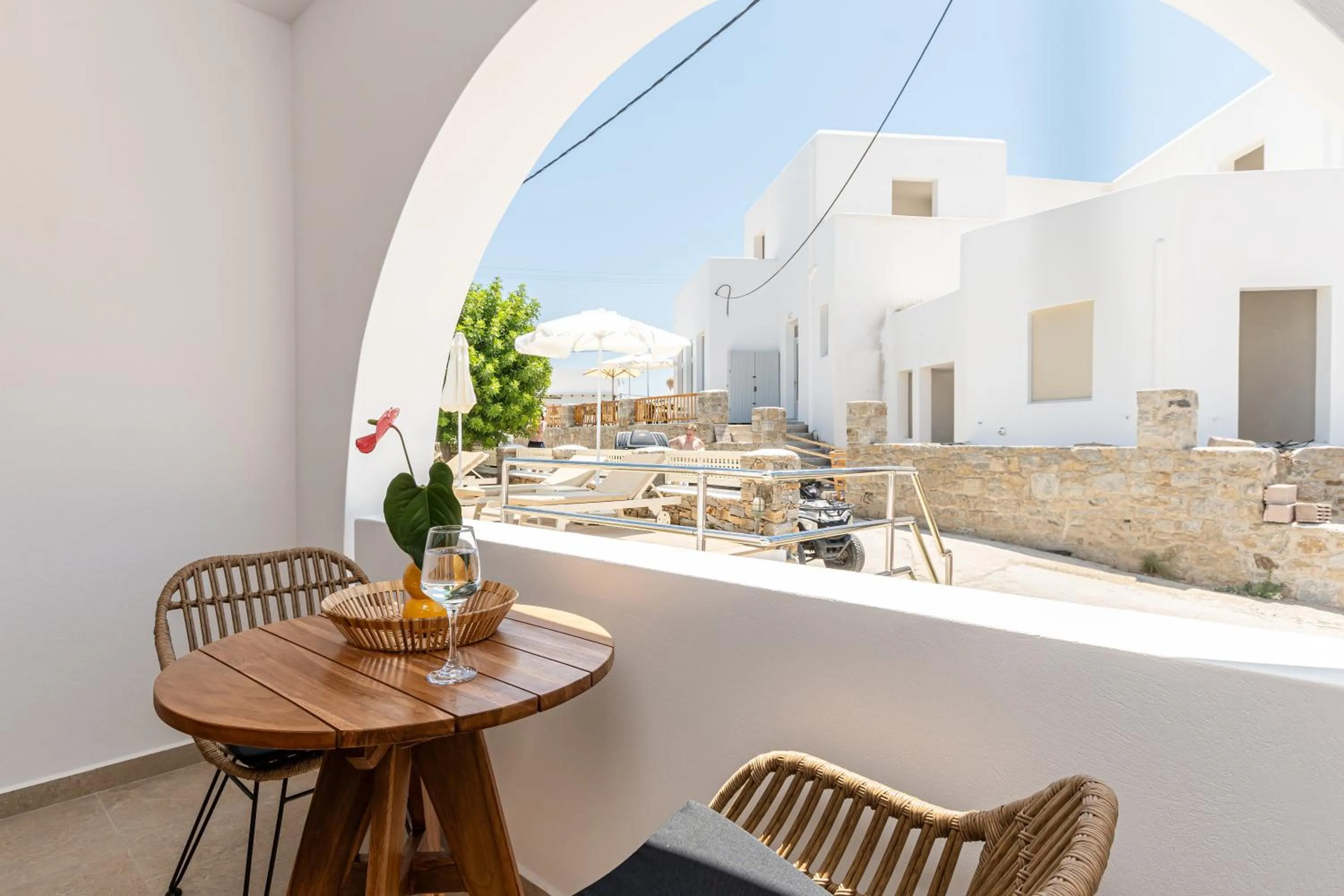 Natural landscape in Perla Hotel