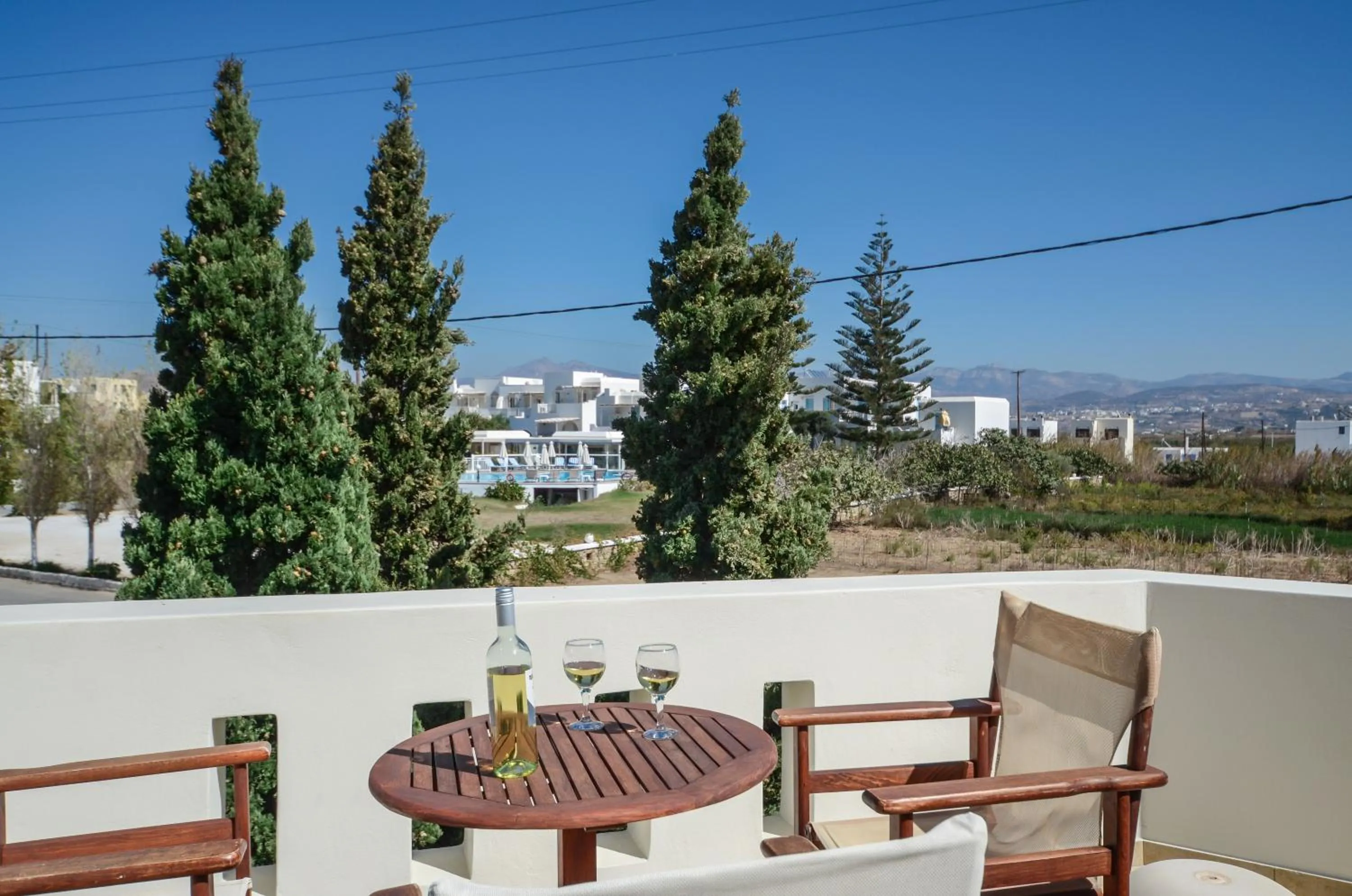 Street view in Perla Hotel