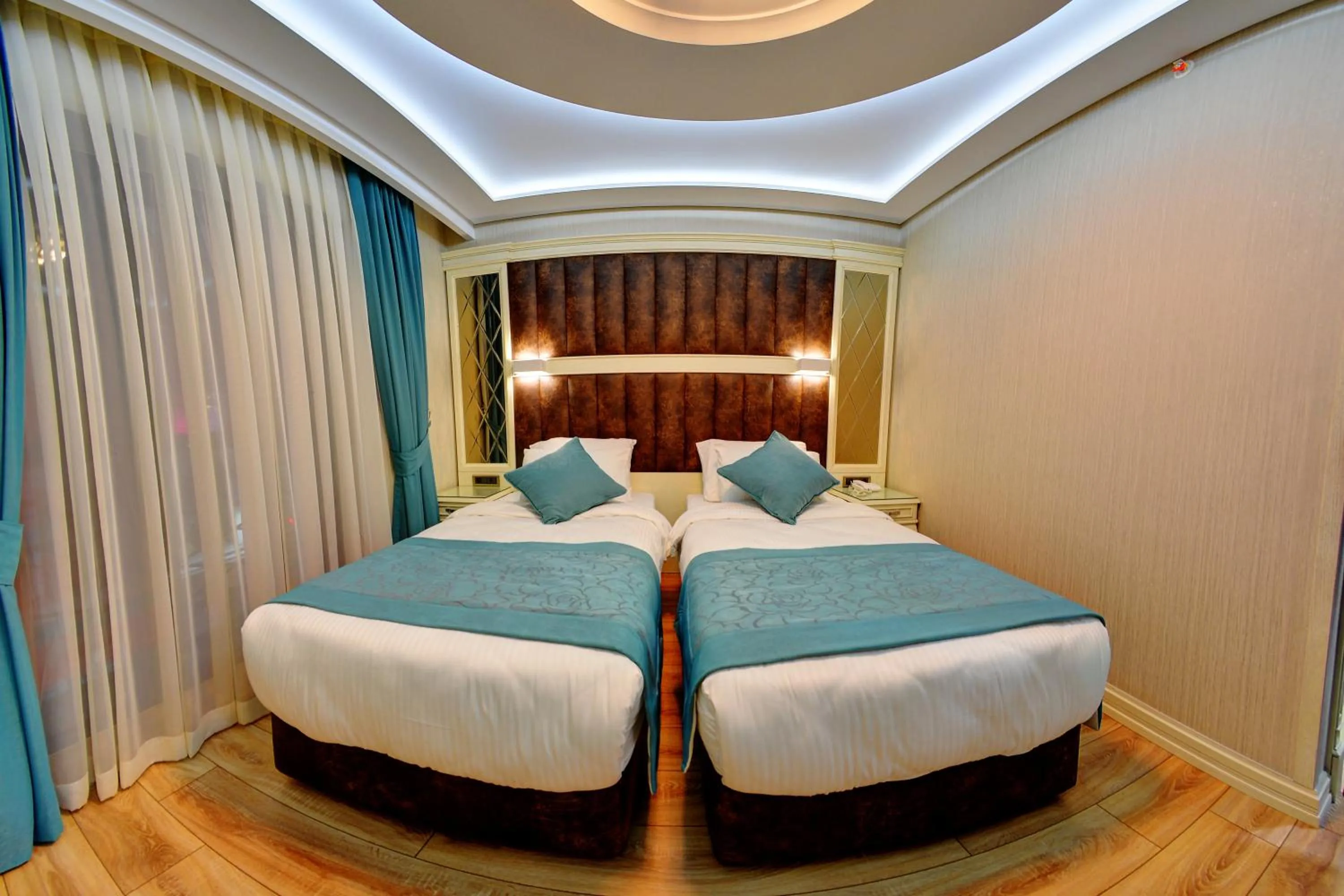 Bed in Novelty Hotel