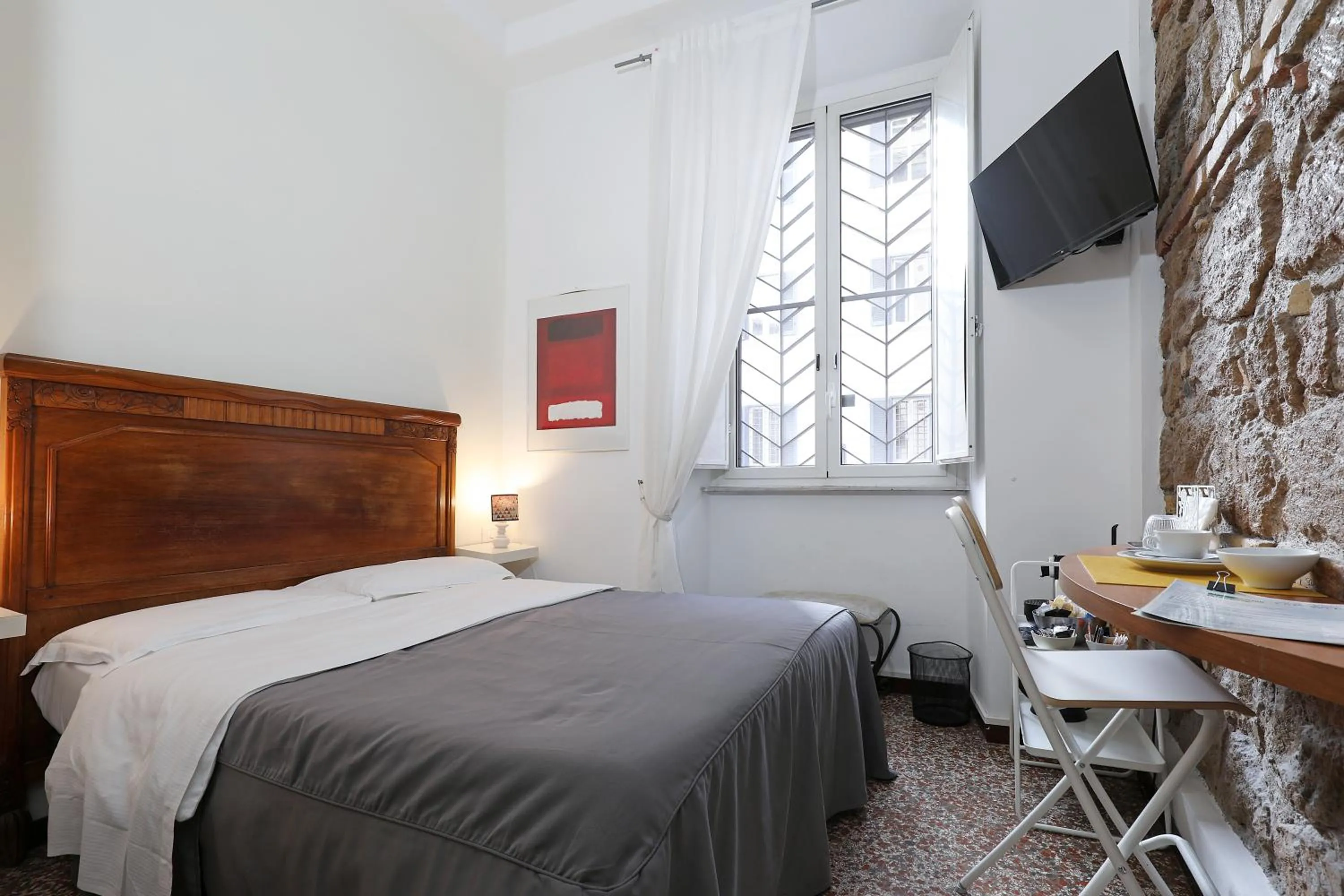 Bed in Maison Colosseo (Via dei Querceti 24)