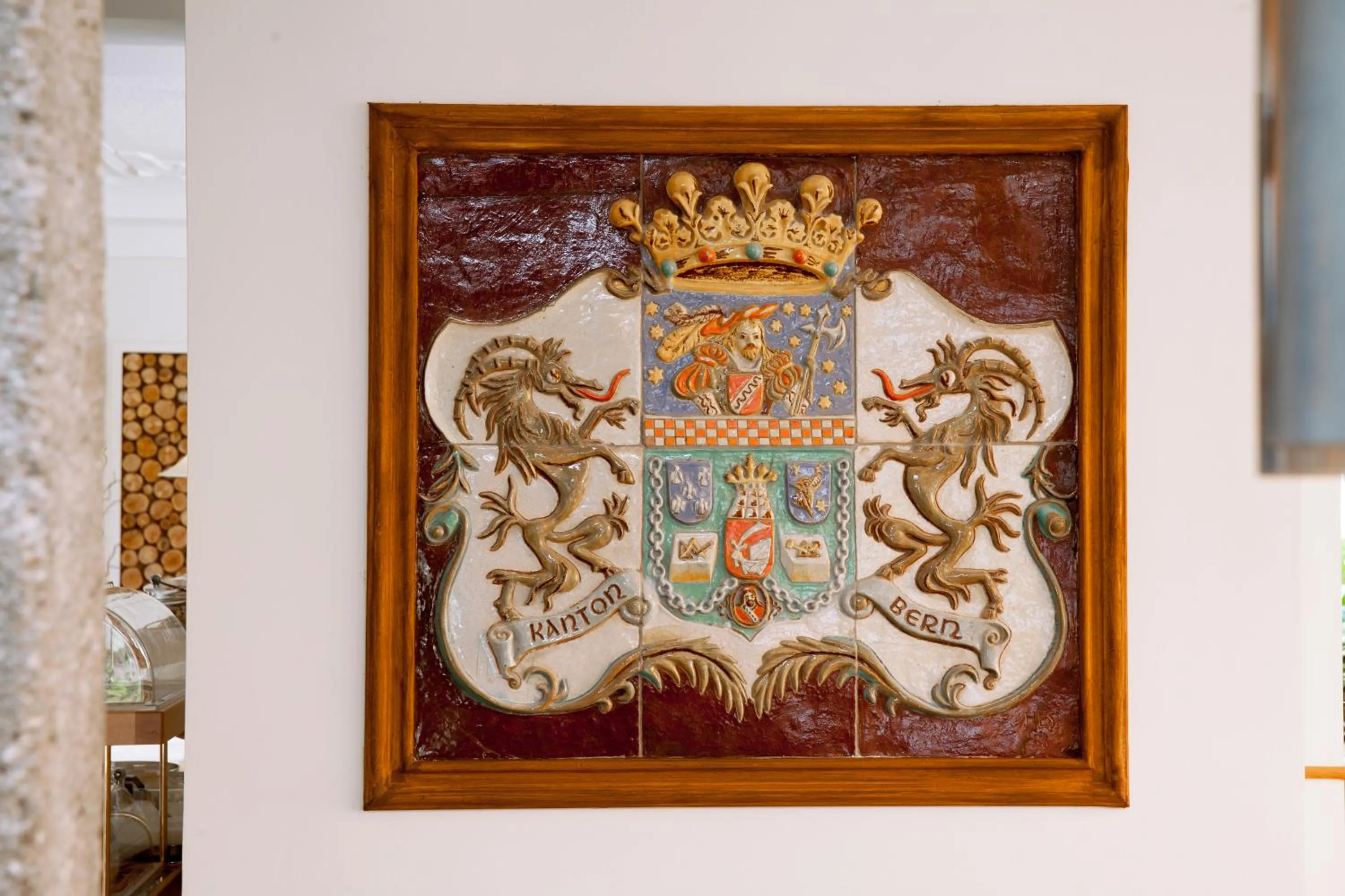 Decorative detail in Hotel Altmünsterhof