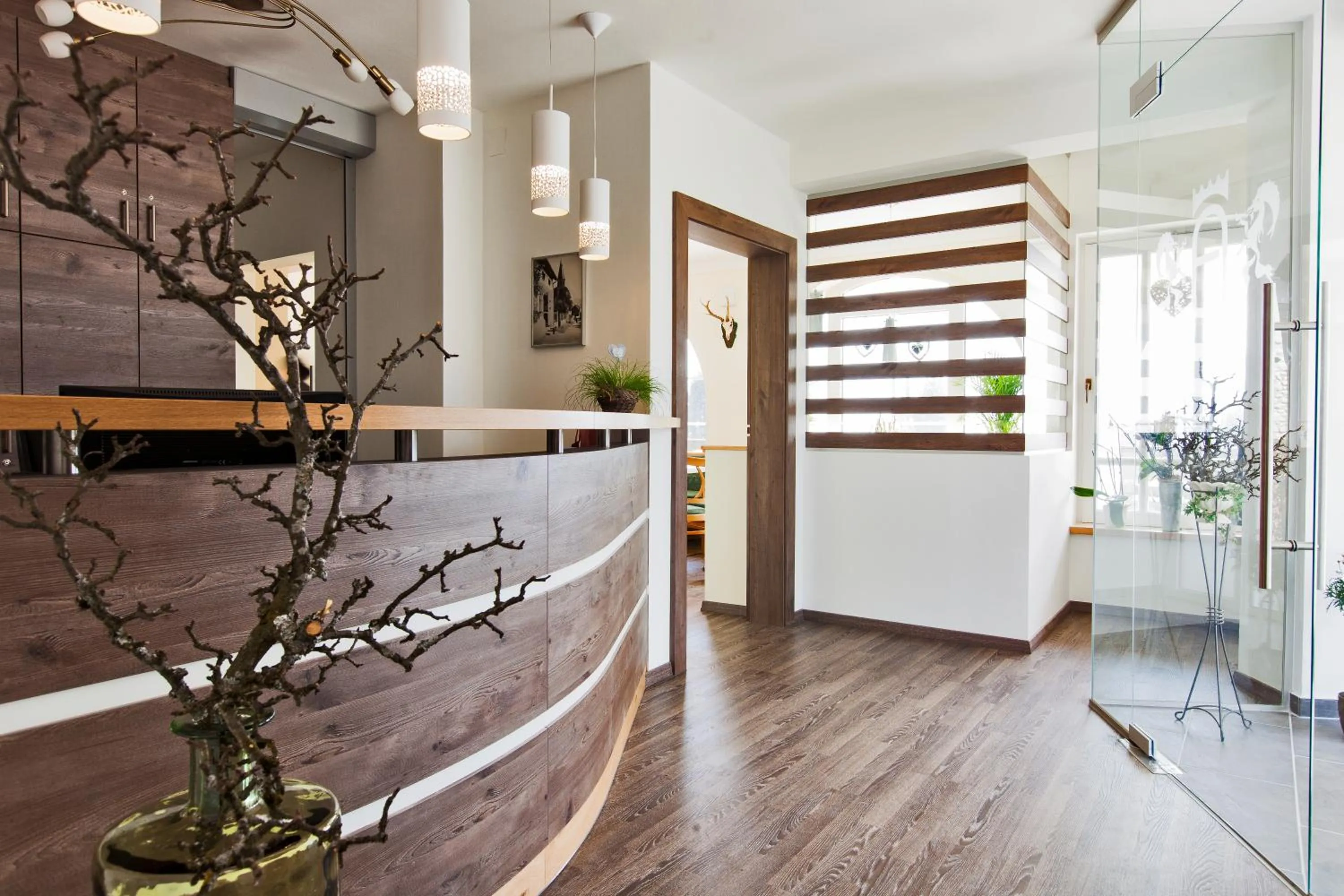 Lobby or reception in Hotel Altmünsterhof