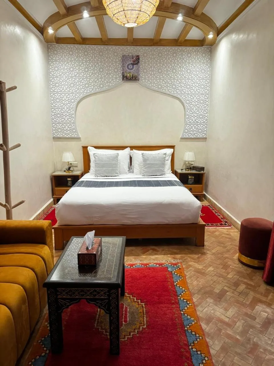 Bed in Riad Zahri