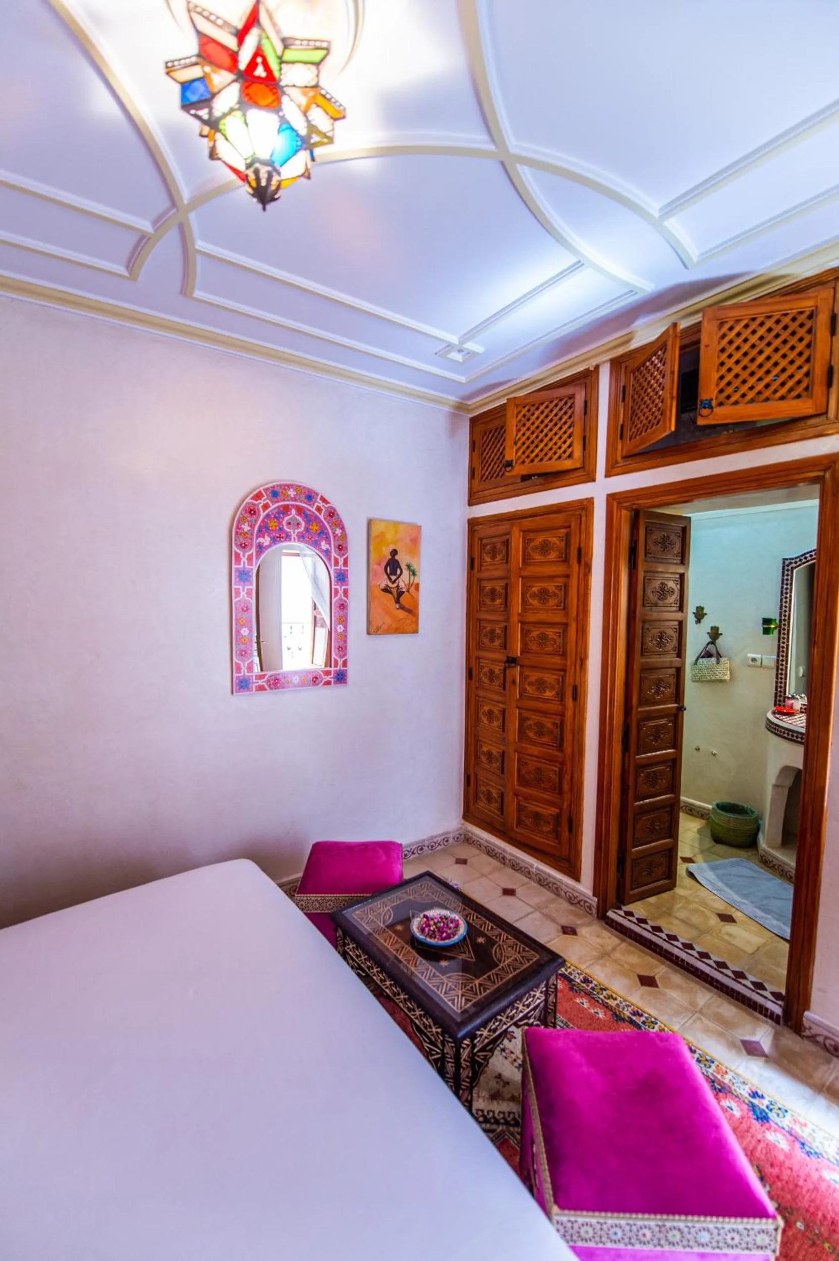 Photo of the whole room, Bed in Riad Zahri