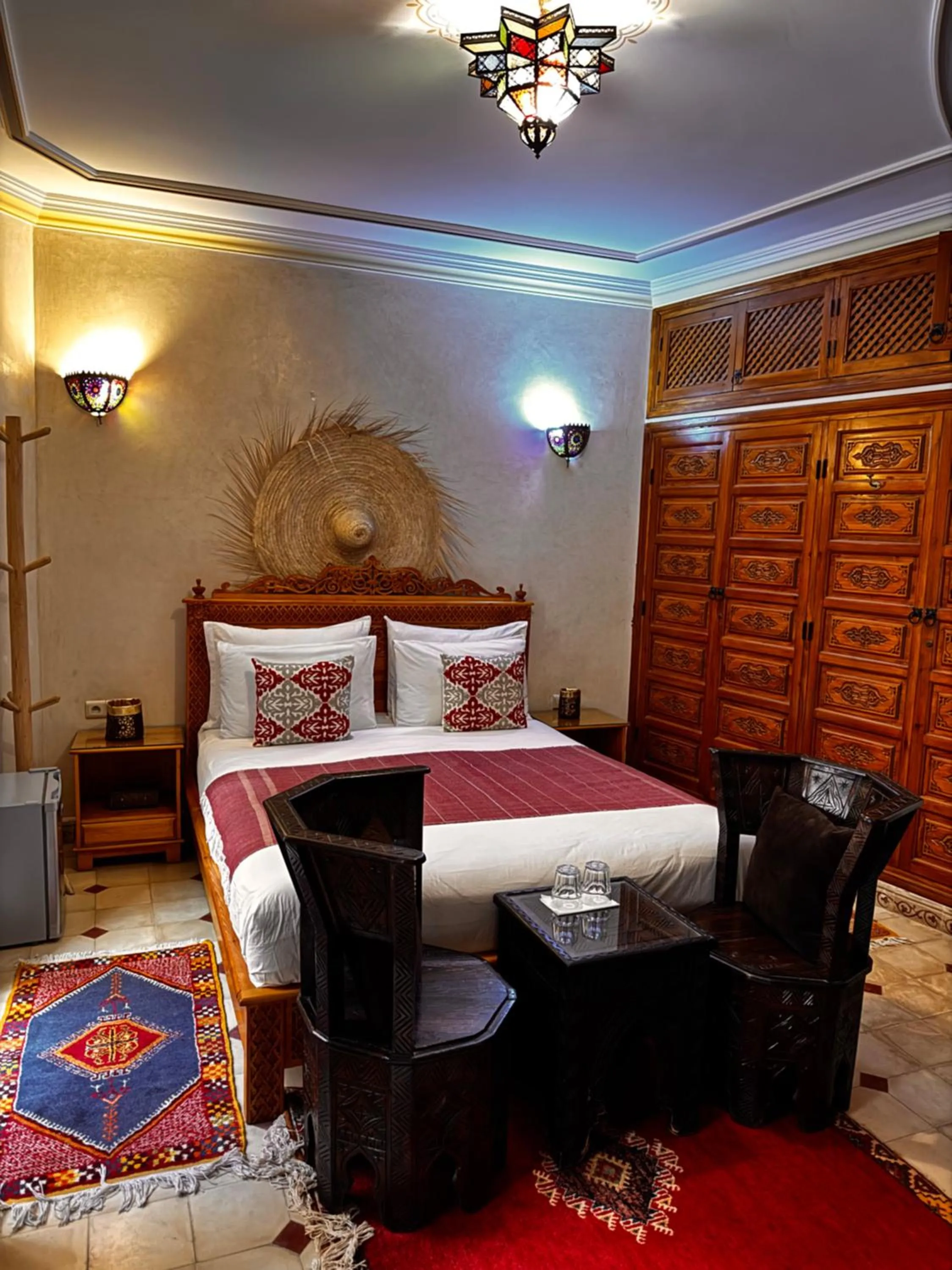 Bed in Riad Zahri