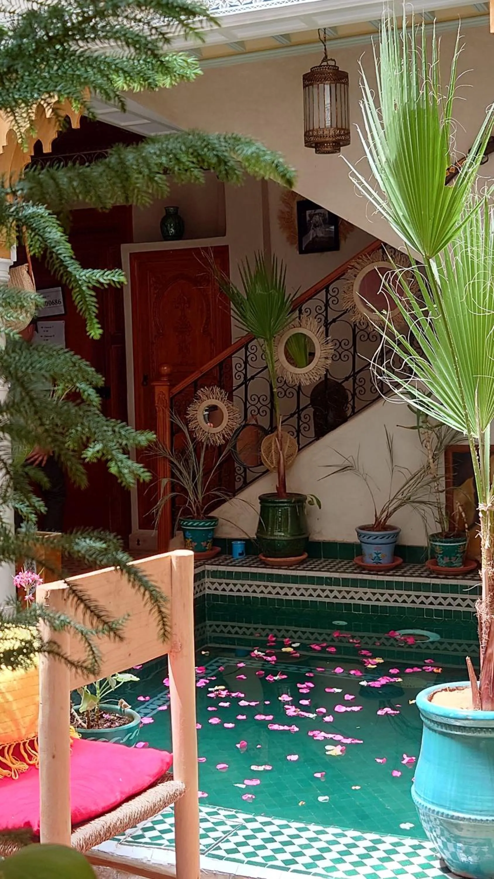 Swimming pool in Riad Zahri