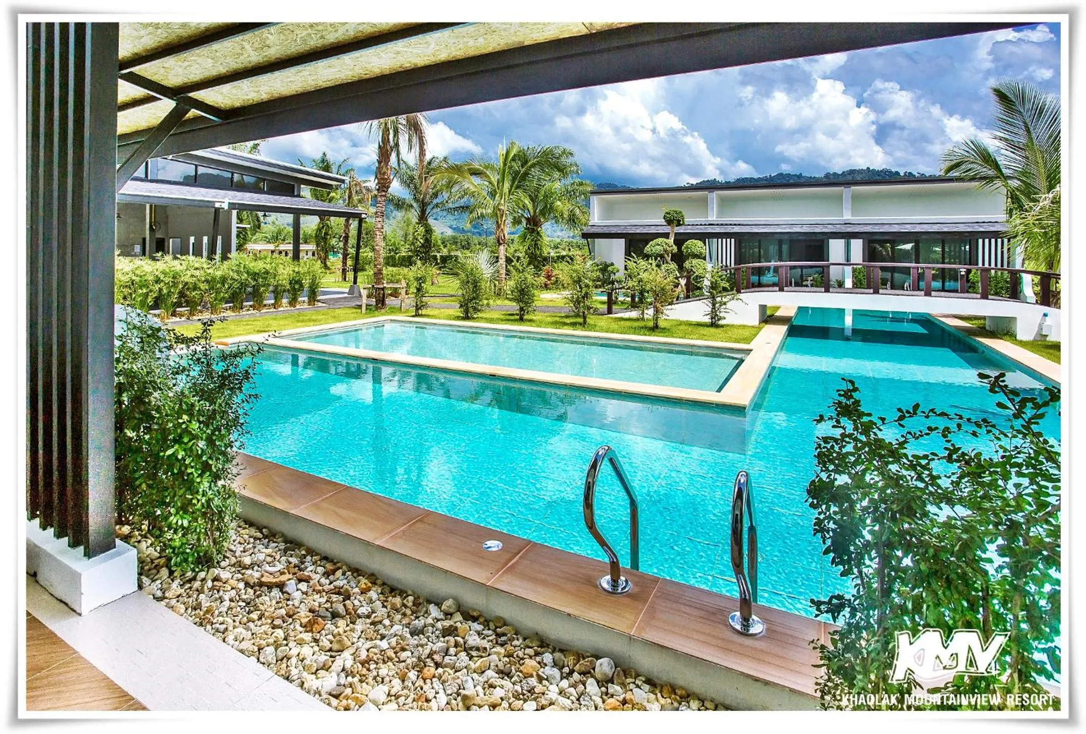 Pool view in Khaolak Mountain View