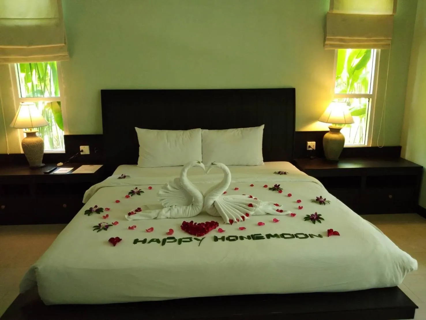 Bed in Khaolak Mountain View