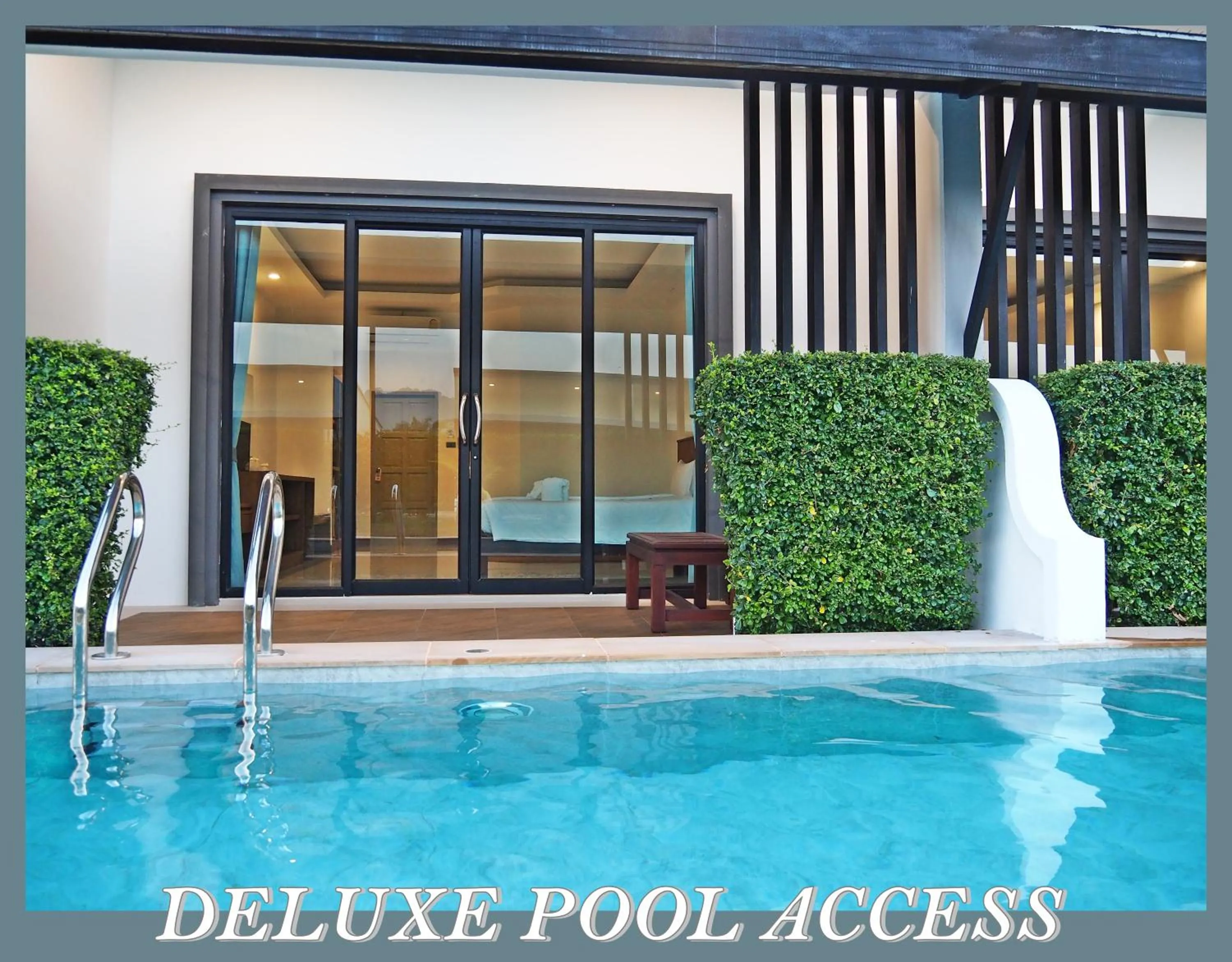 Pool view in Khaolak Mountain View