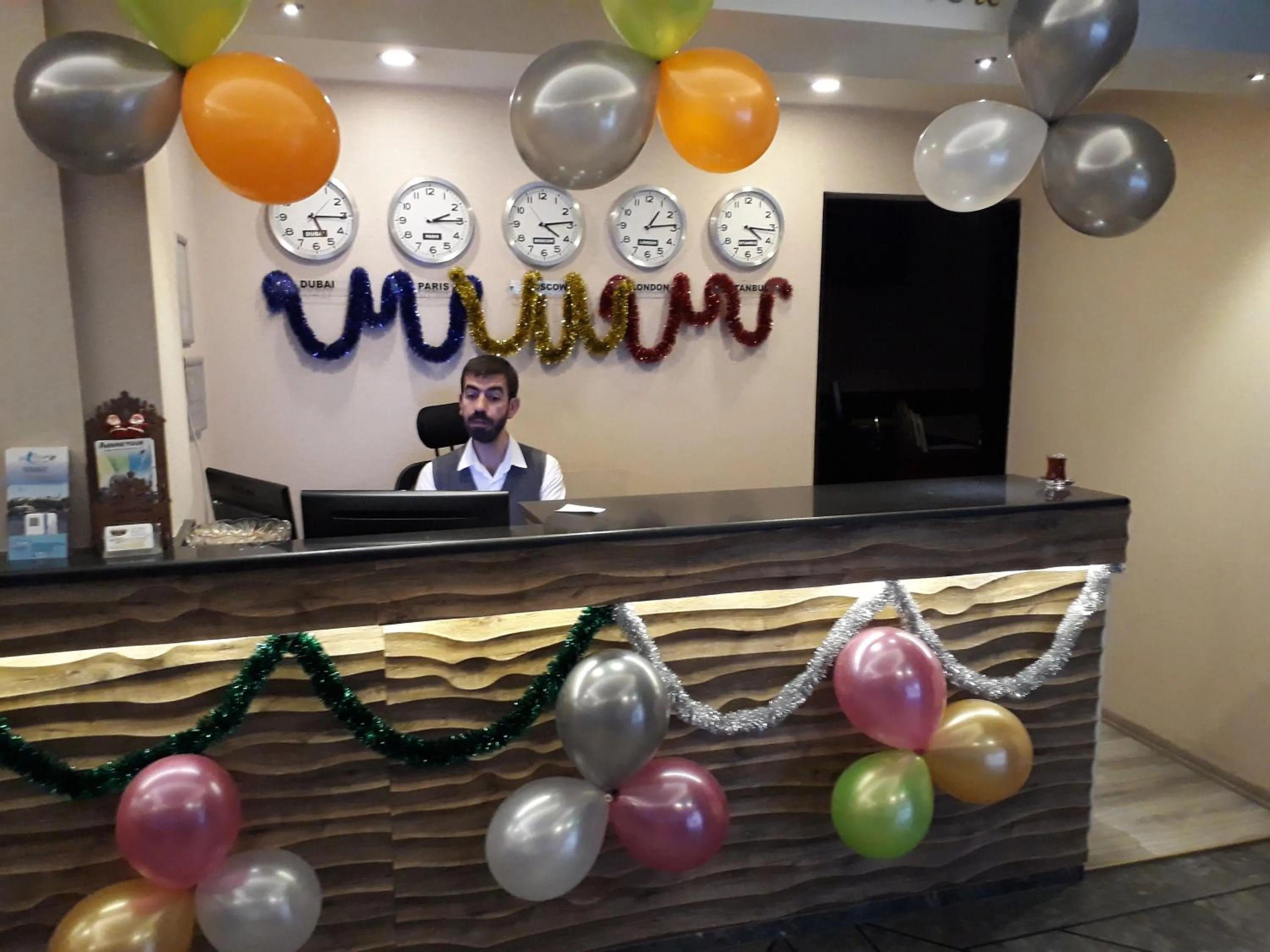 Lobby or reception in ARTI HOTEL OldCity