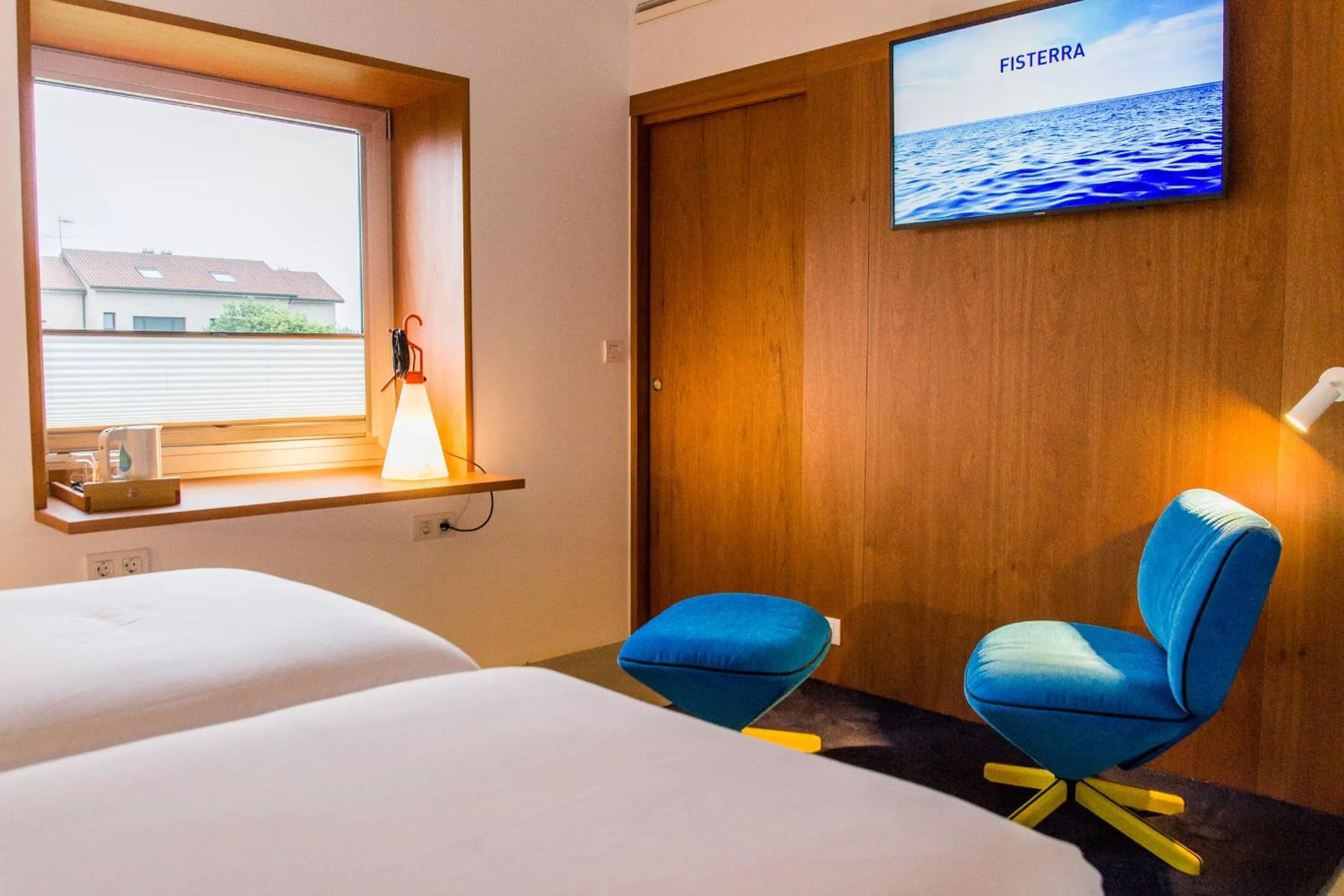 TV and multimedia, Bed in Hotel Bela Fisterra