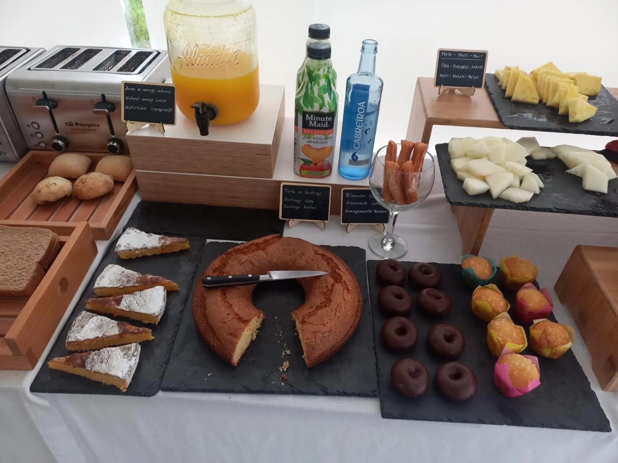 Breakfast in Hotel Bela Fisterra